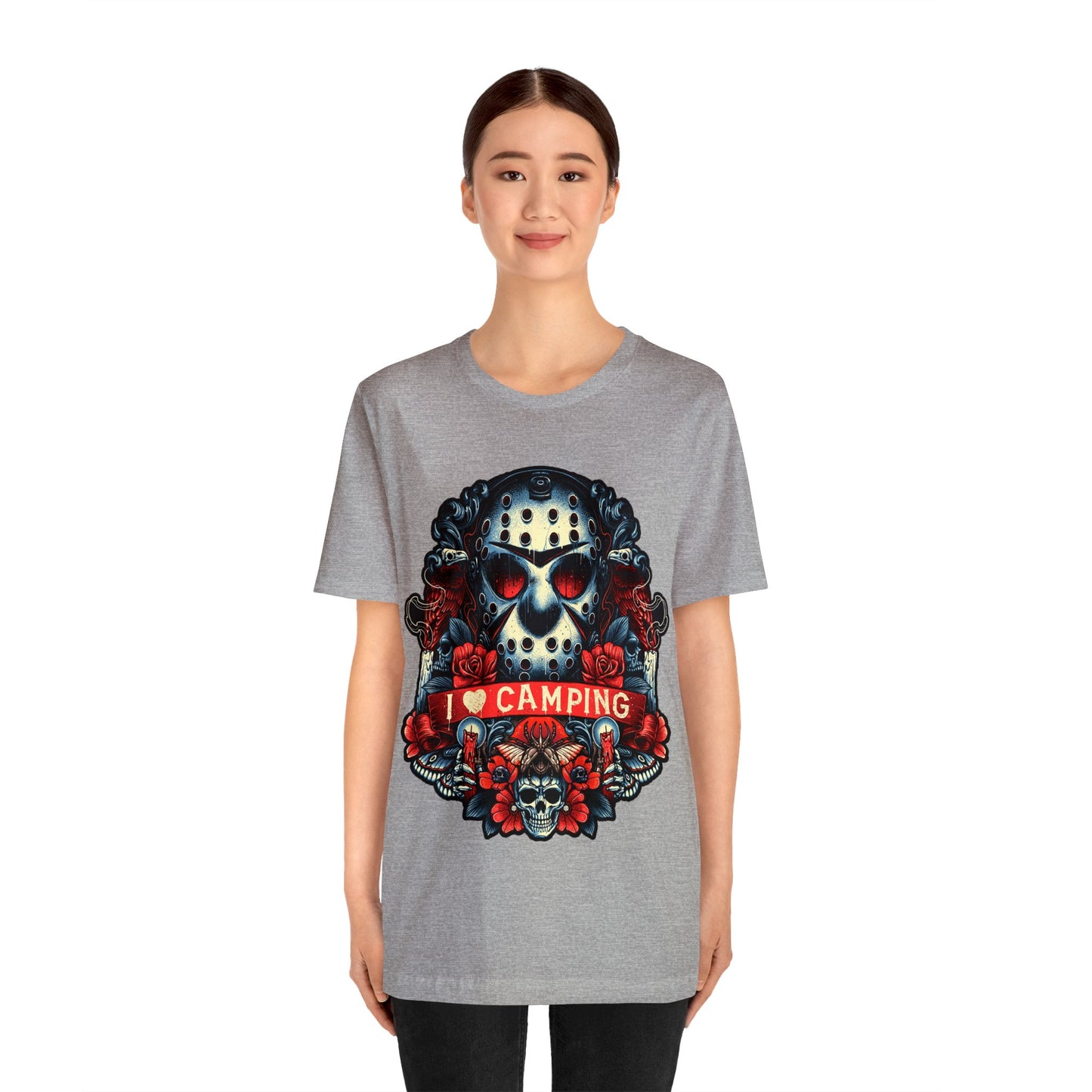 Friday the 13th - I Heart Camping Short Sleeve Tee
