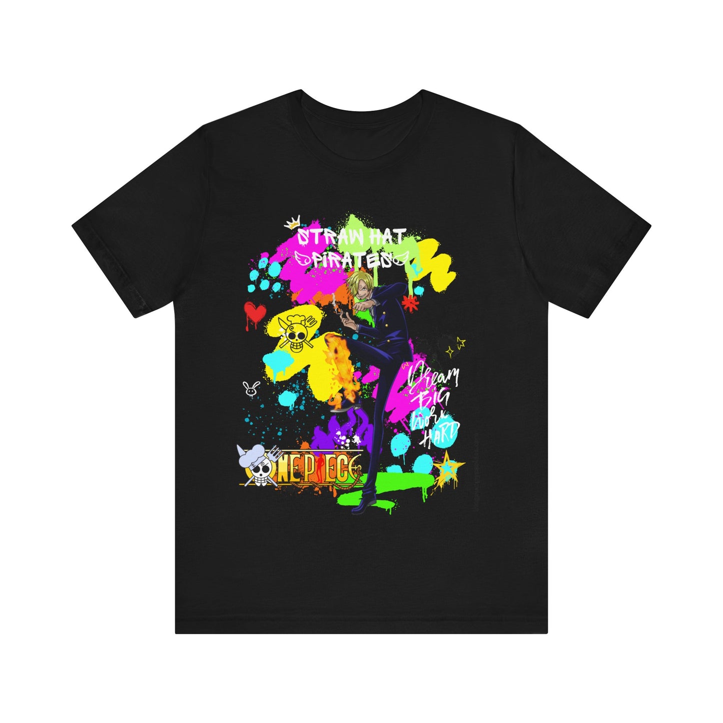 One Piece - Graffiti Sanji Unisex Jersey Short Sleeve Tee