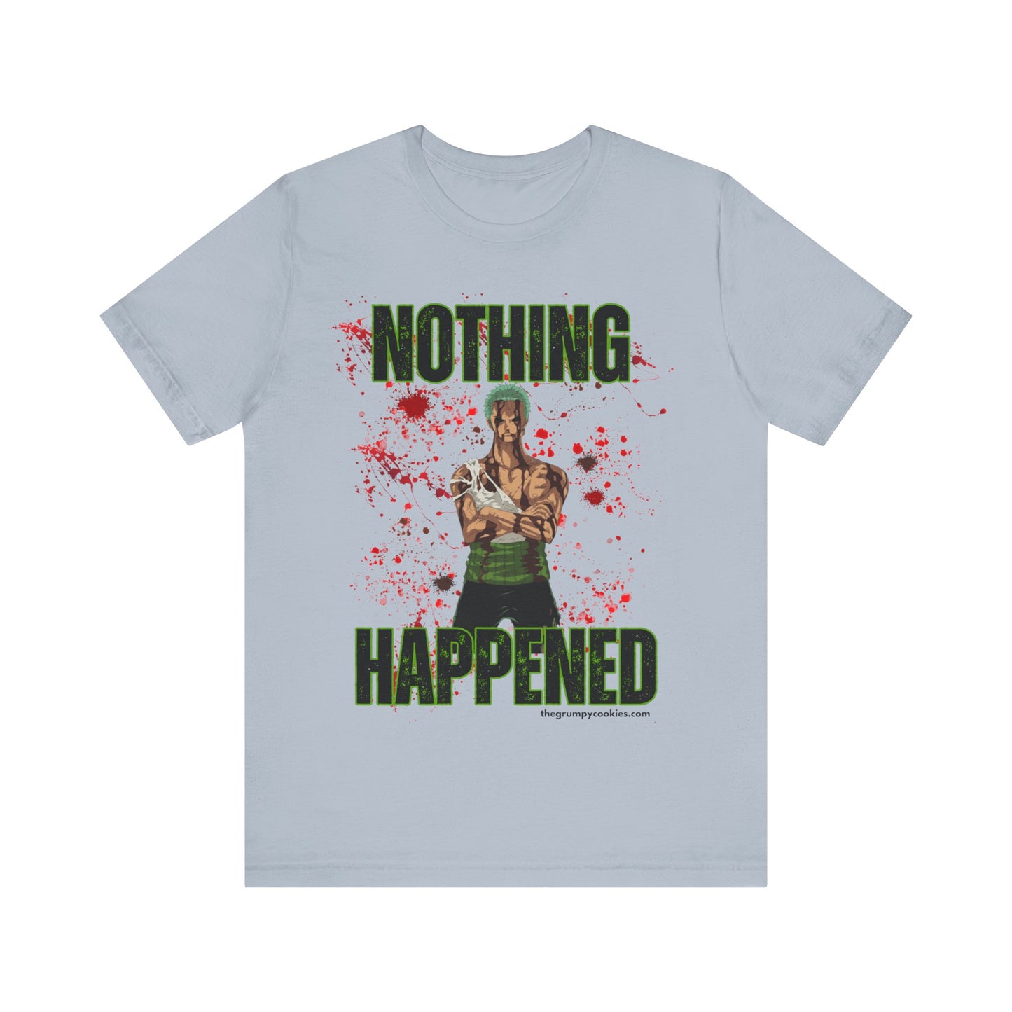 One Piece - Nothing Happened Unisex Jersey Short Sleeve Tee