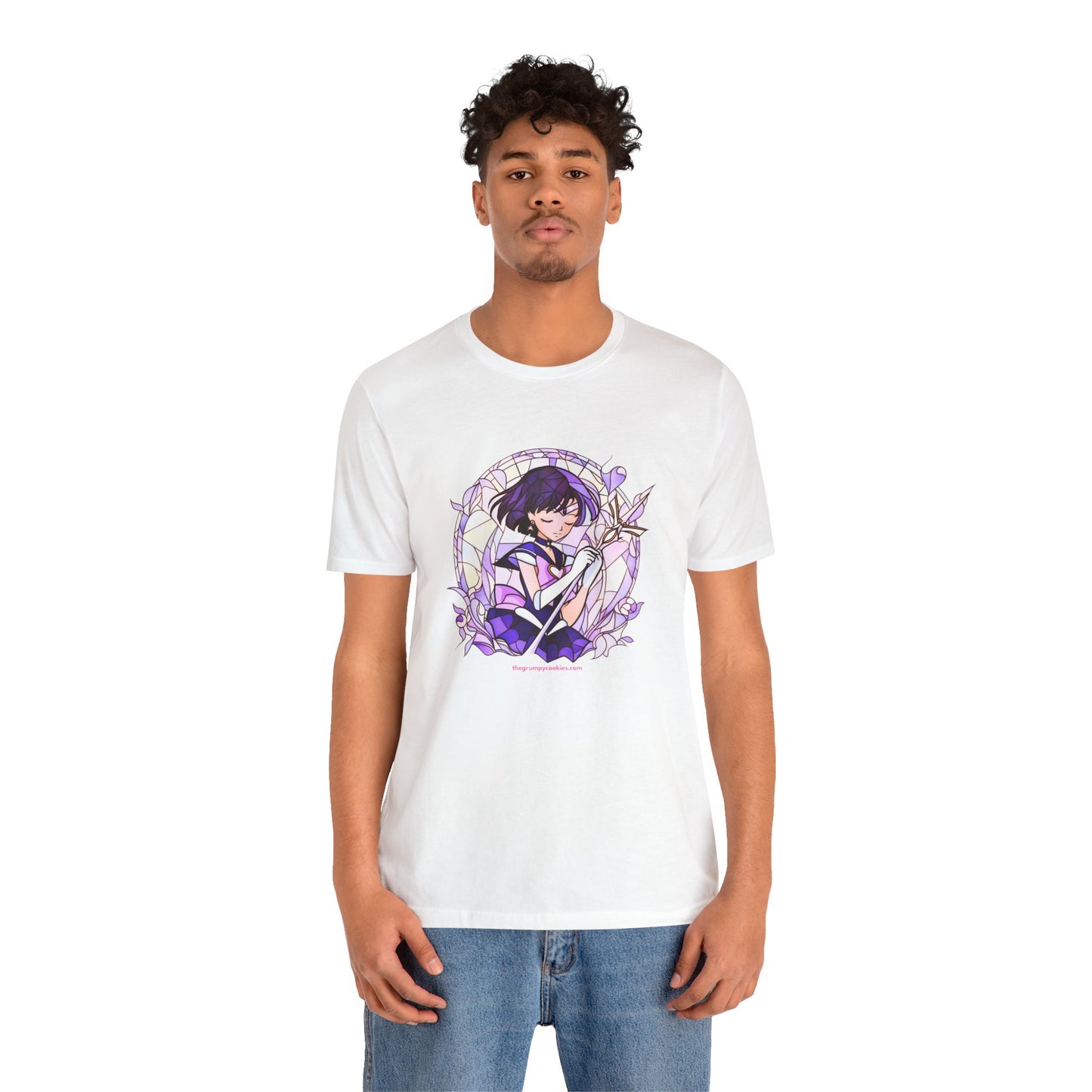 Sailor Moon - Sailor Saturn Jersey Short Sleeve Tee