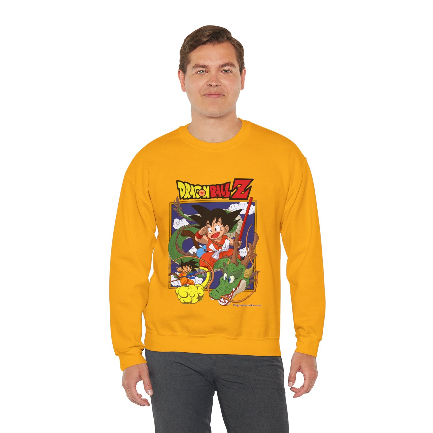 Dragon Ball - Old School DBZ Unisex Heavy Blend™ Crewneck Sweatshirt