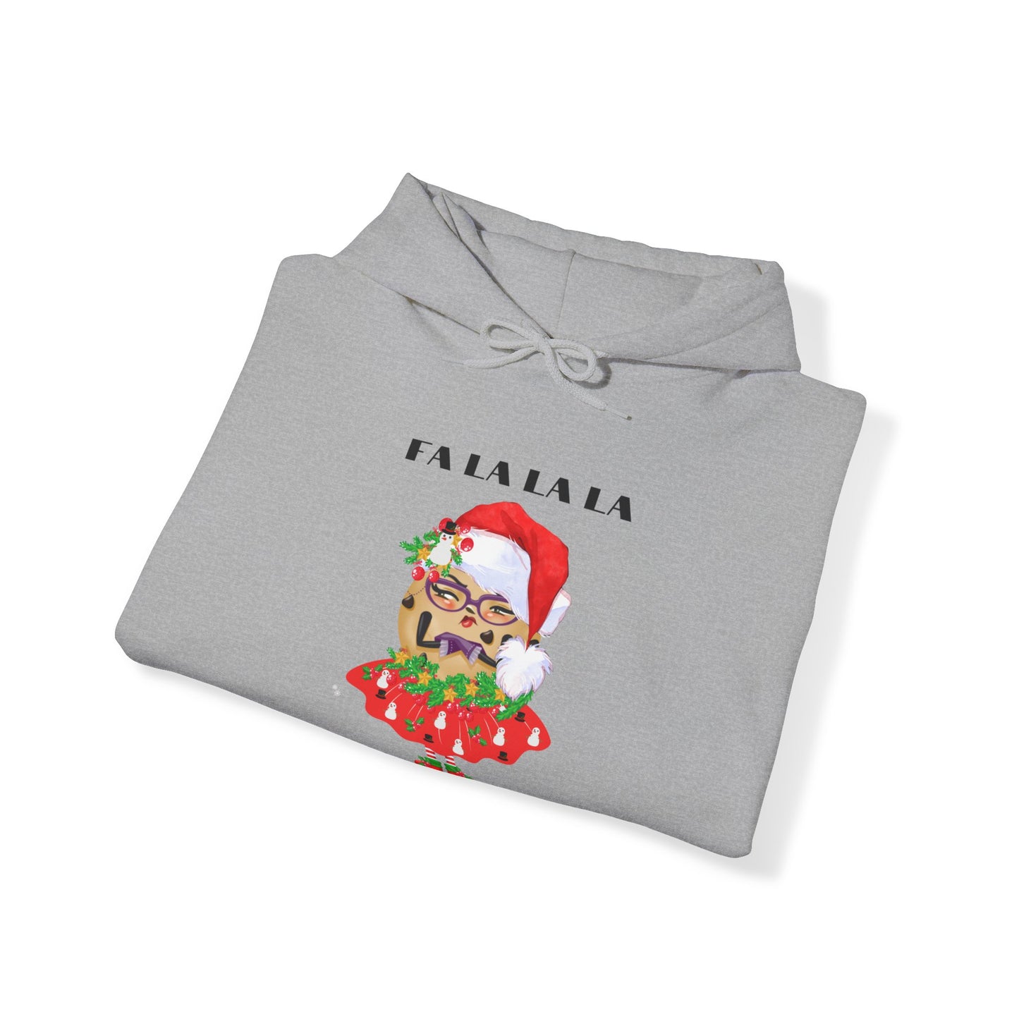 The Grumpy Cookies - Katrina Fa La La La Unisex Heavy Blend™ Hooded Sweatshirt