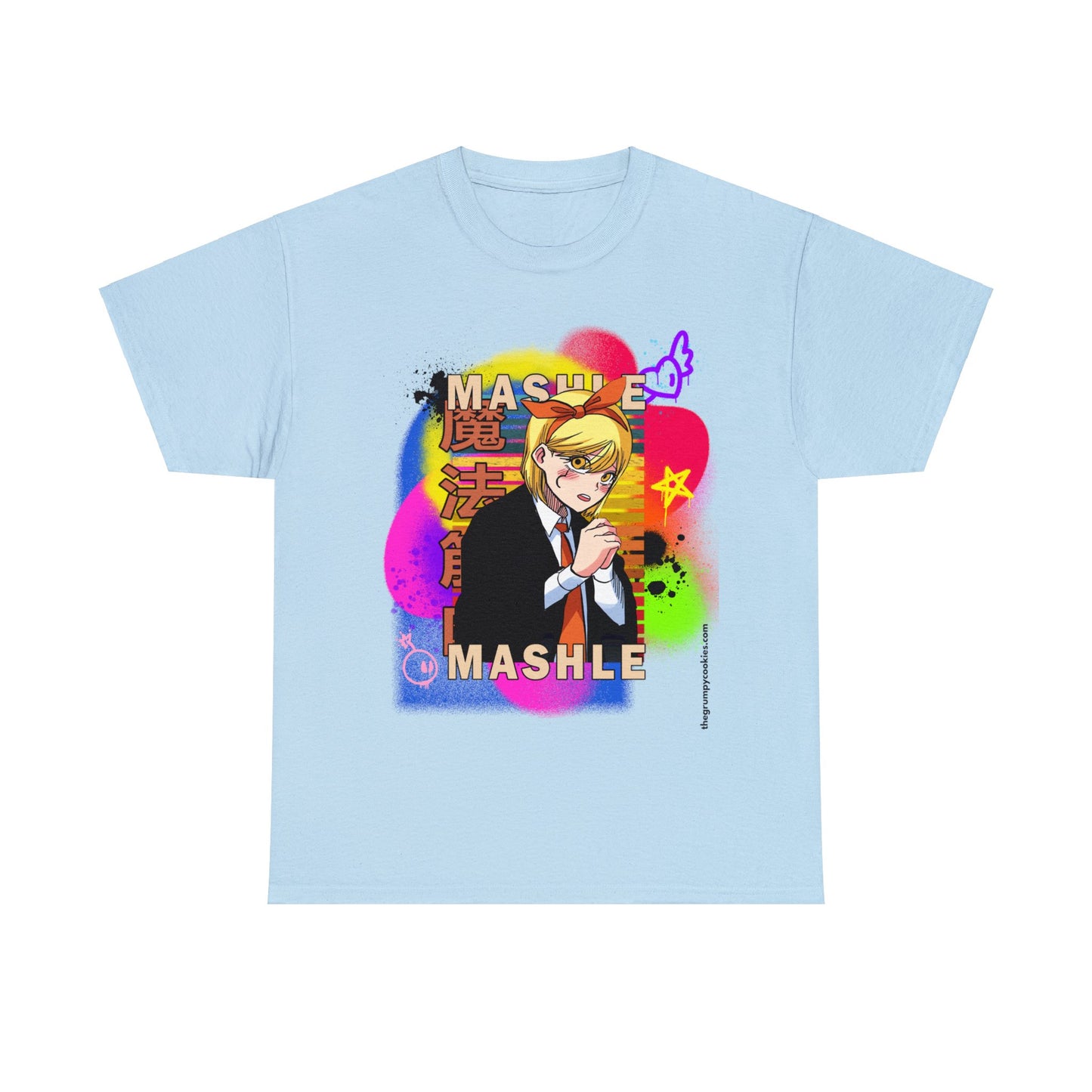 Mashle - Lemon Irvine Graffiti Unisex Heavy Cotton Tee
