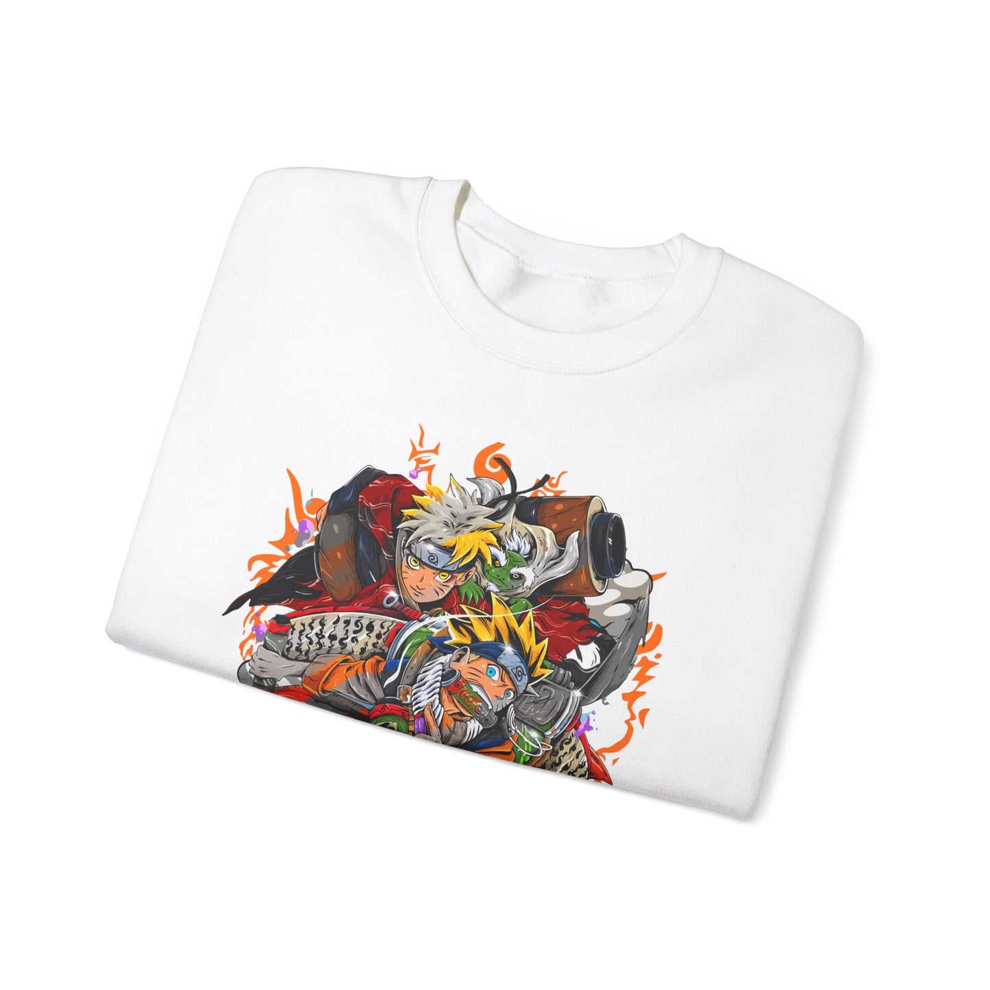 Naruto - The many faces of Naruto Unisex Heavy Blend™ Crewneck Sweatshirt