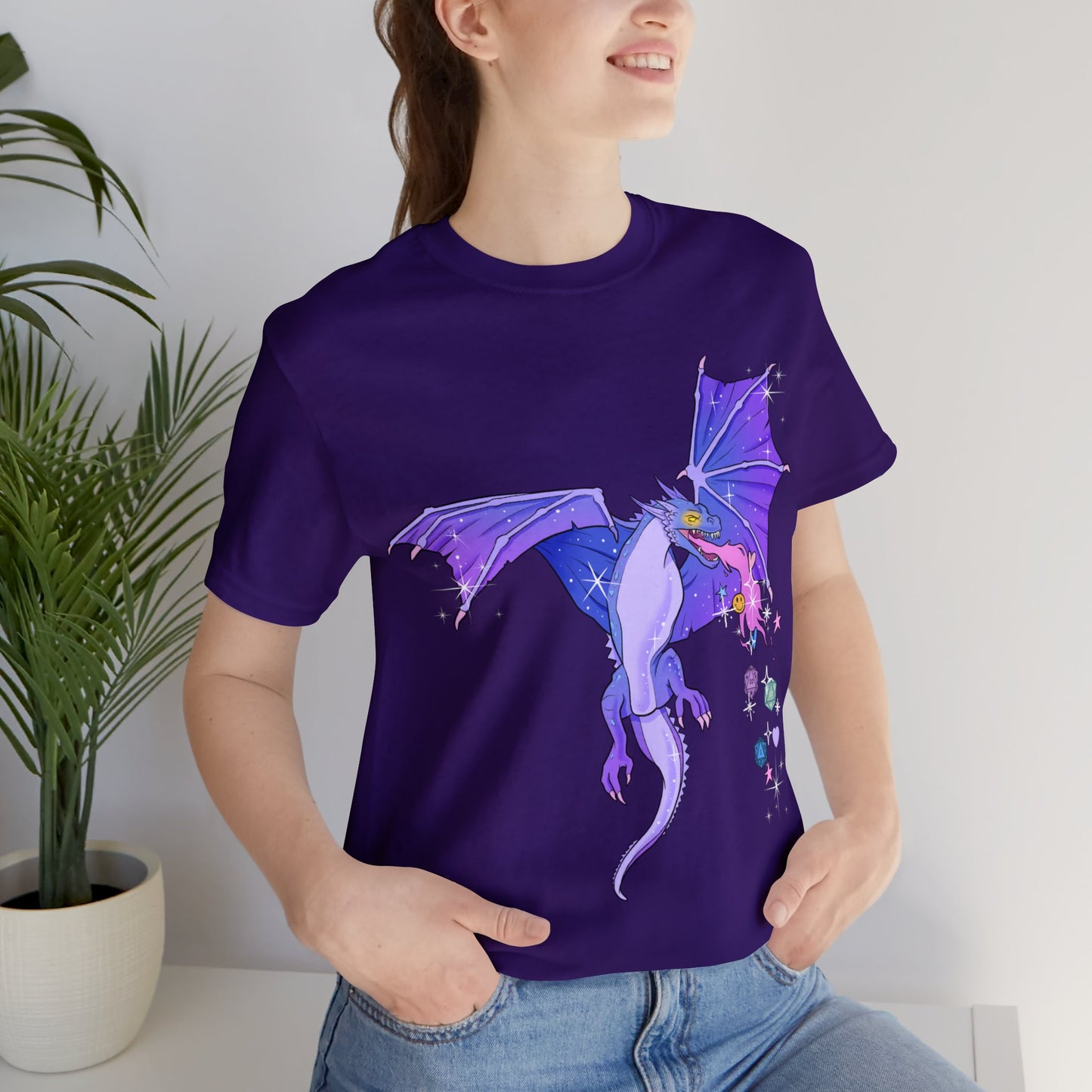Dungeons & Dragons - Purple Dragon Short Sleeve Tee