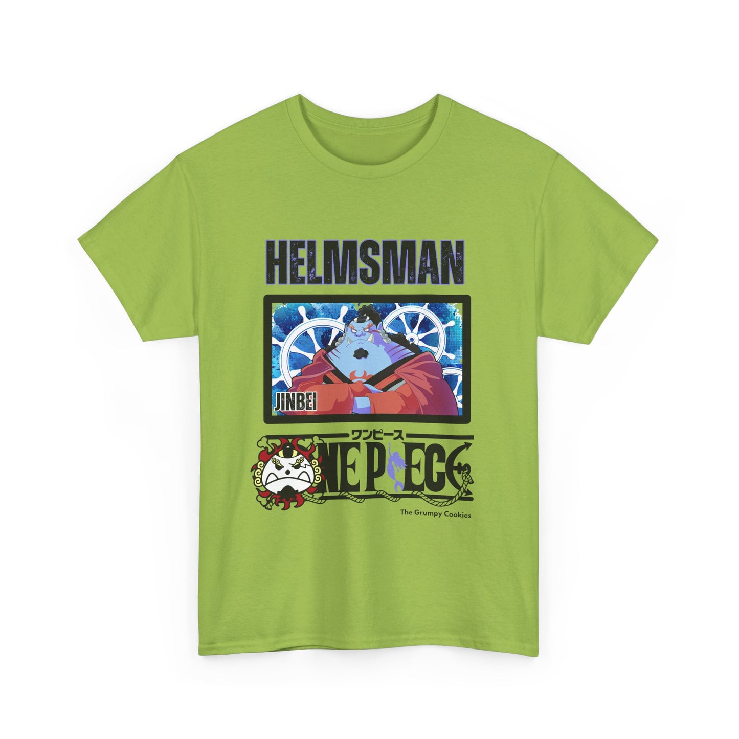One Piece - Helmsman Jimbei Unisex Heavy Cotton Tee