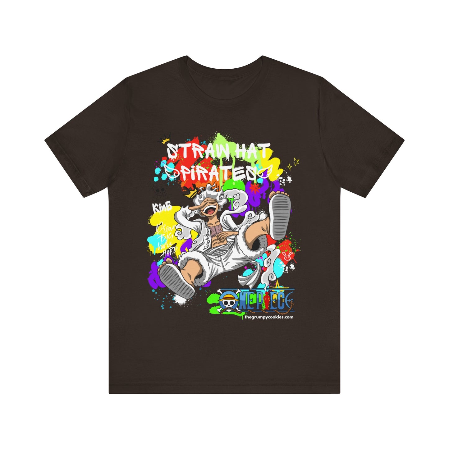 One Piece - Graffiti Luffy Unisex Jersey Short Sleeve Tee