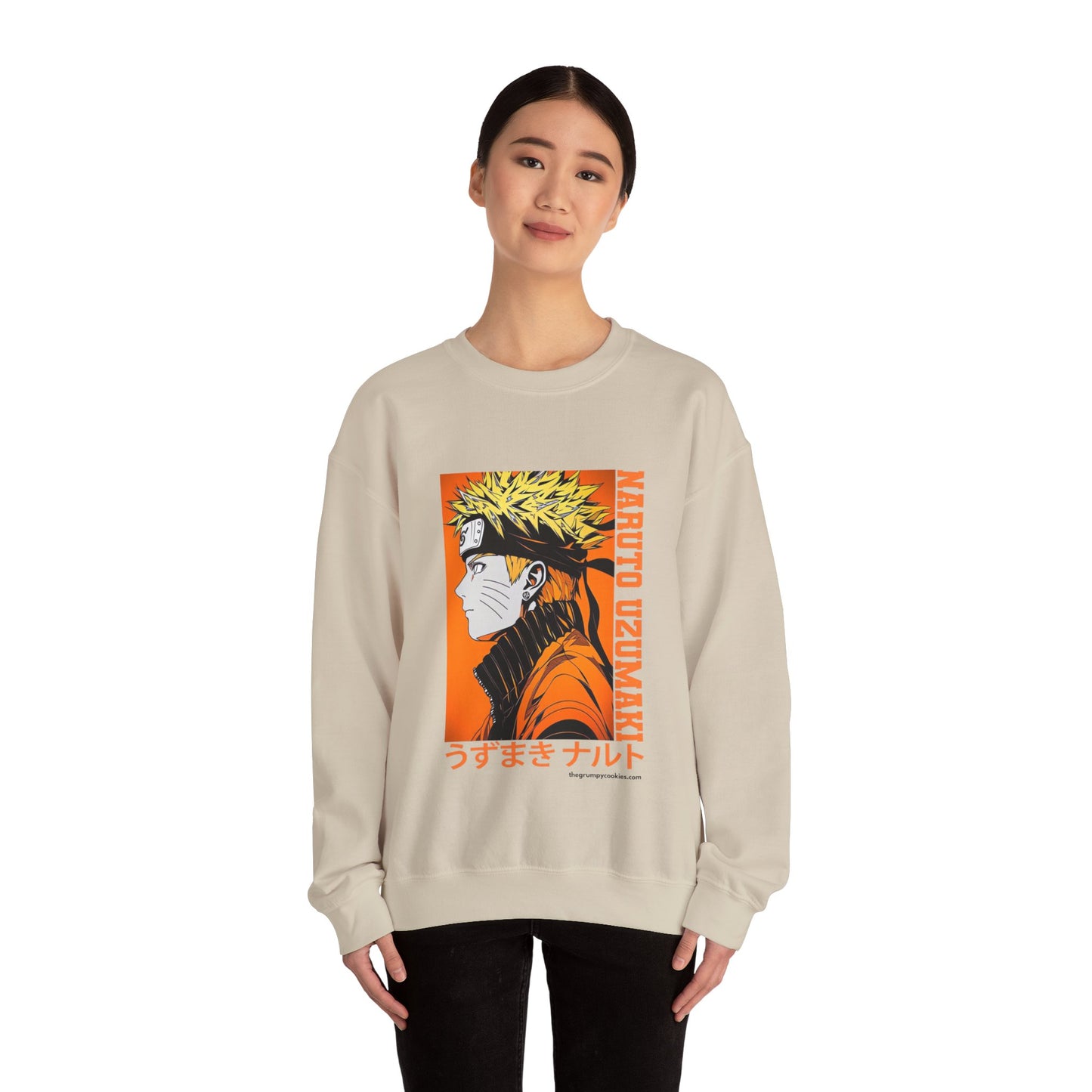 Naruto - Orange Unisex Heavy Blend™ Crewneck Sweatshirt
