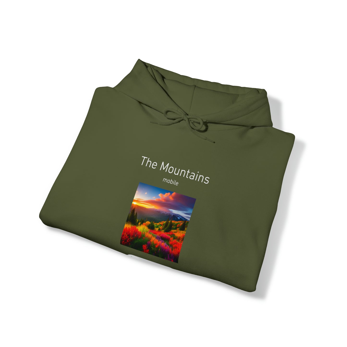 The Grumpy Cookies - Mountains Calling Unisex Heavy Blend™ Hooded Sweatshirt