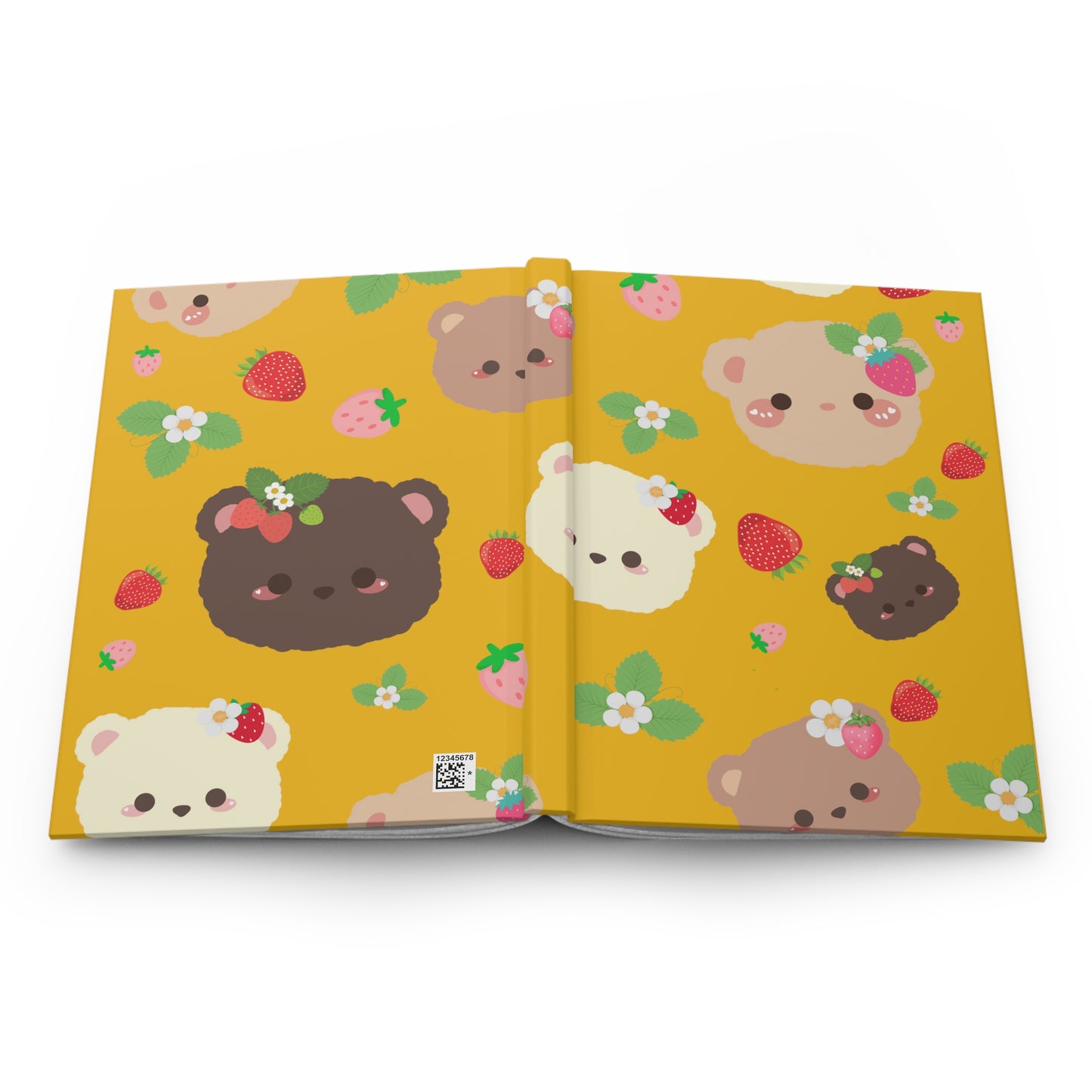 The Grumpy Cookies - Gang's All Here Yellow Hardcover Journal