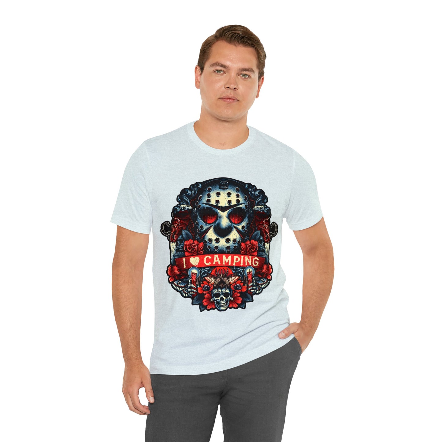Friday the 13th - I Heart Camping Short Sleeve Tee