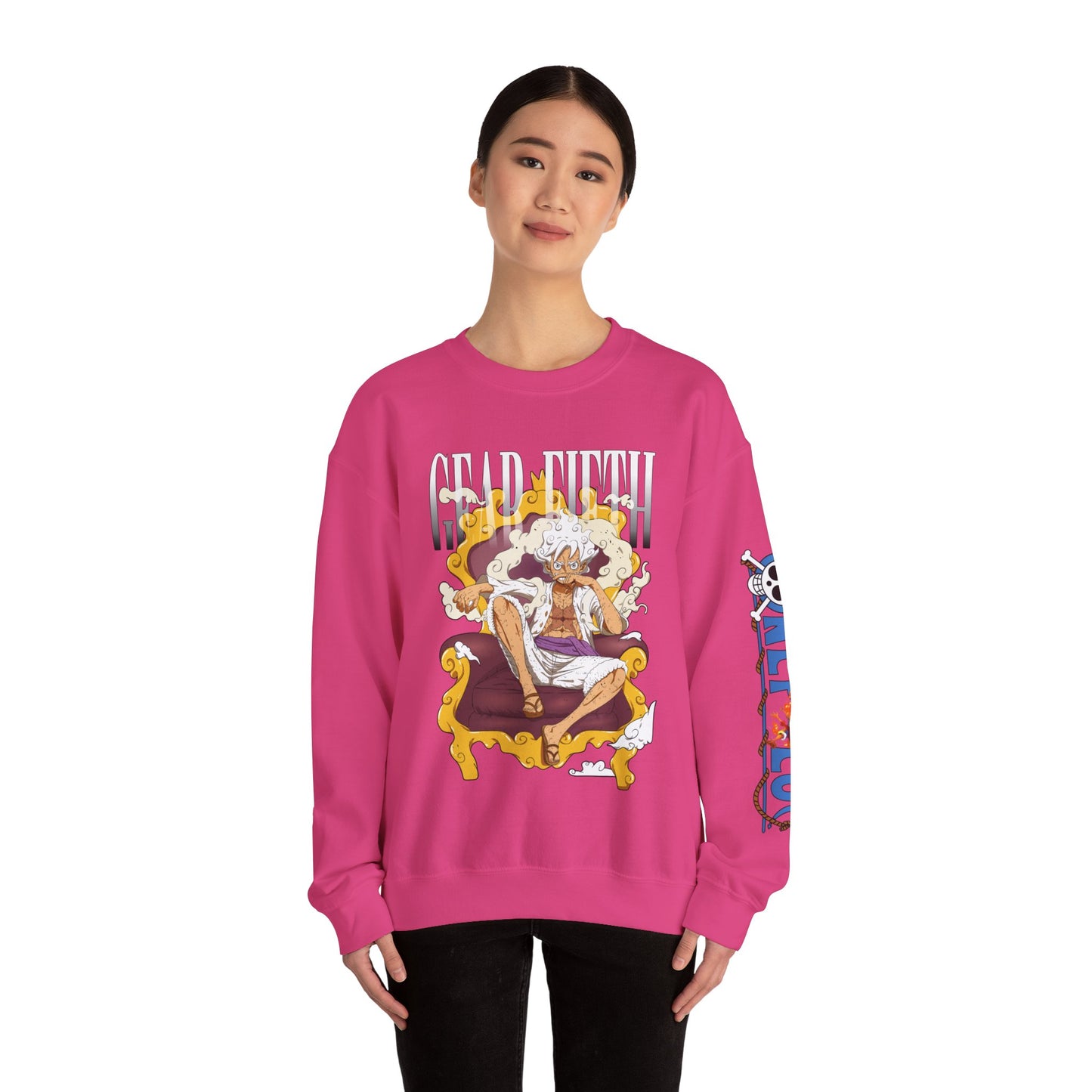 One Piece - Gear Fifth Unisex Heavy Blend™ Crewneck Sweatshirt