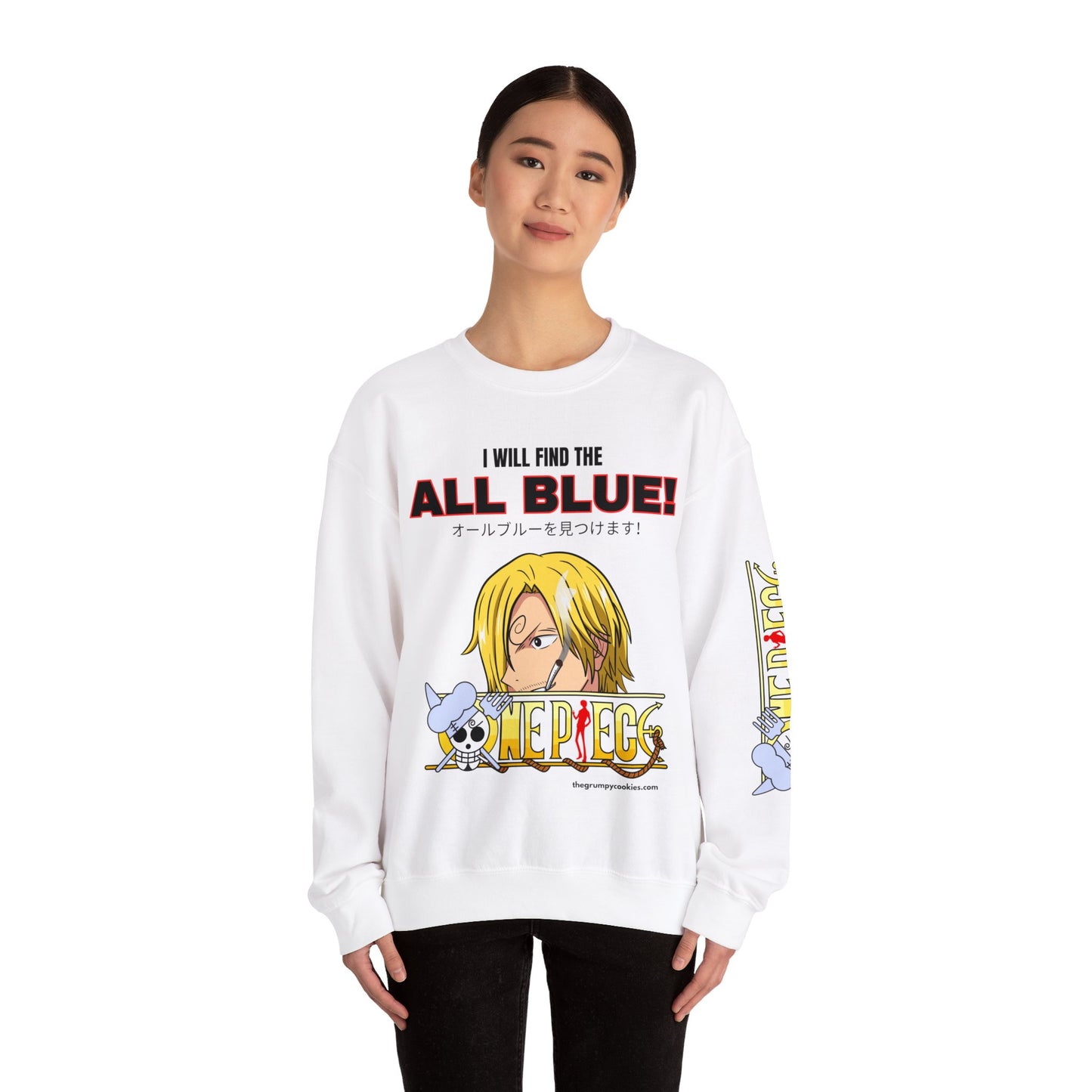 One Piece - Dream Follower Unisex Heavy Blend™ Crewneck Sweatshirt