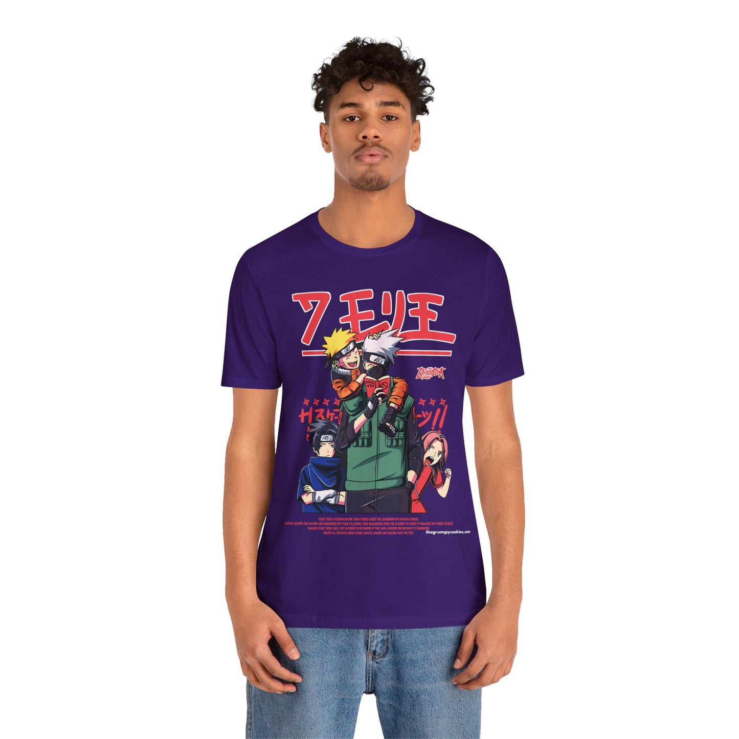 Naruto - Team Kakashi Jersey Short Sleeve Tee