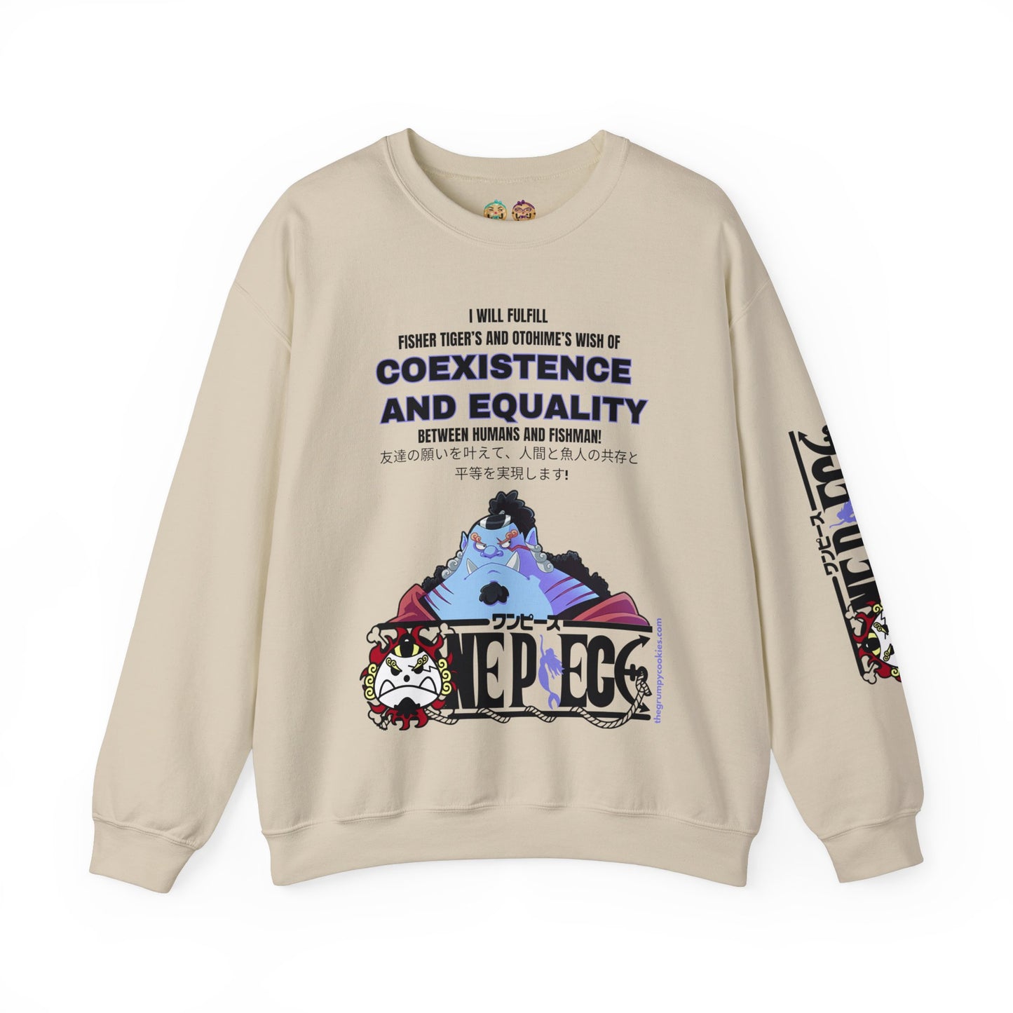 One Piece - Equality Bringer Unisex Heavy Blend™ Crewneck Sweatshirt