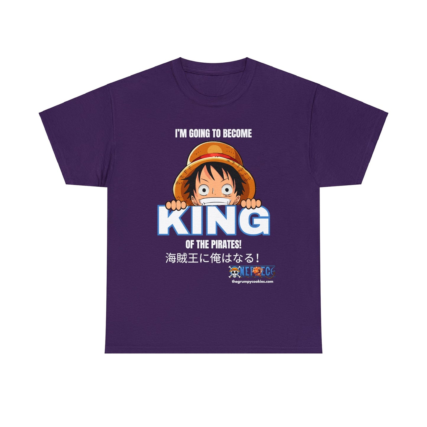 One Piece - King of the Pirates Unisex Heavy Cotton Tee