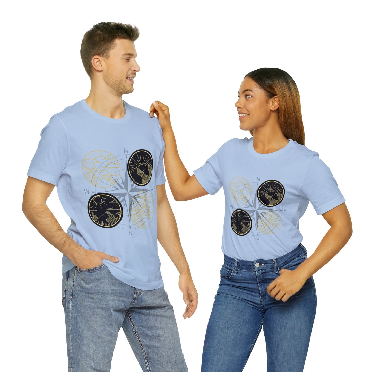 The Grumpy Cookies - Compass Short Sleeve Tee