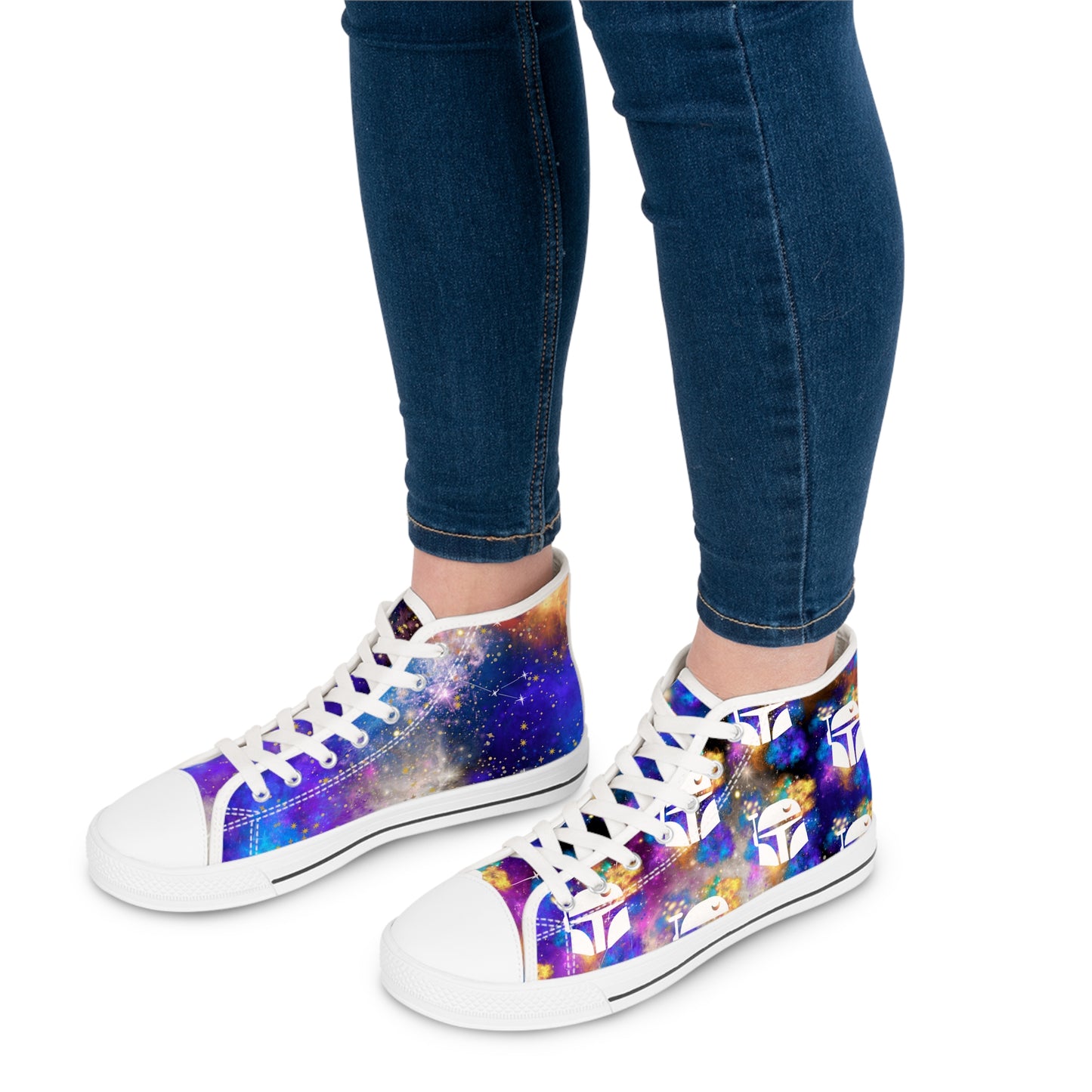 Star Wars - Boba Fett Women's Black High Top Sneakers