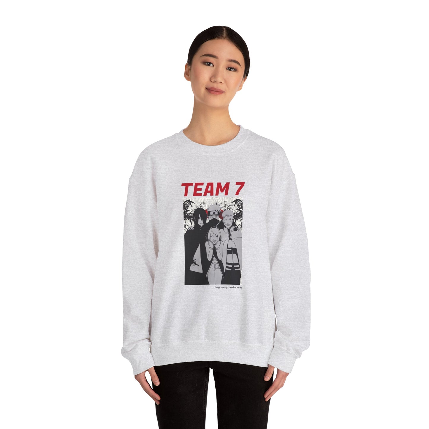 Naruto - Team 7 Unisex Heavy Blend™ Crewneck Sweatshirt