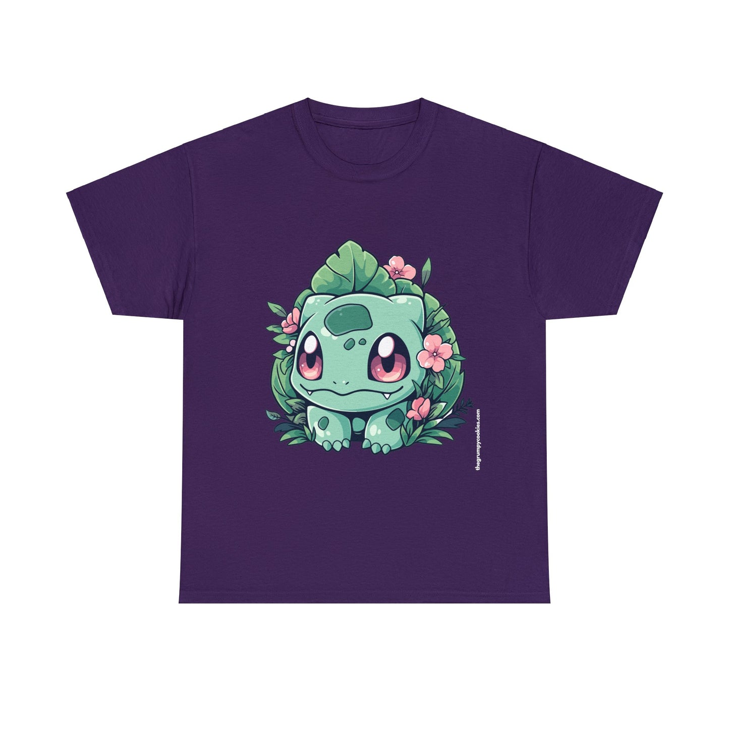 Pokemon - Flowering Bulba Unisex Heavy Cotton Tee