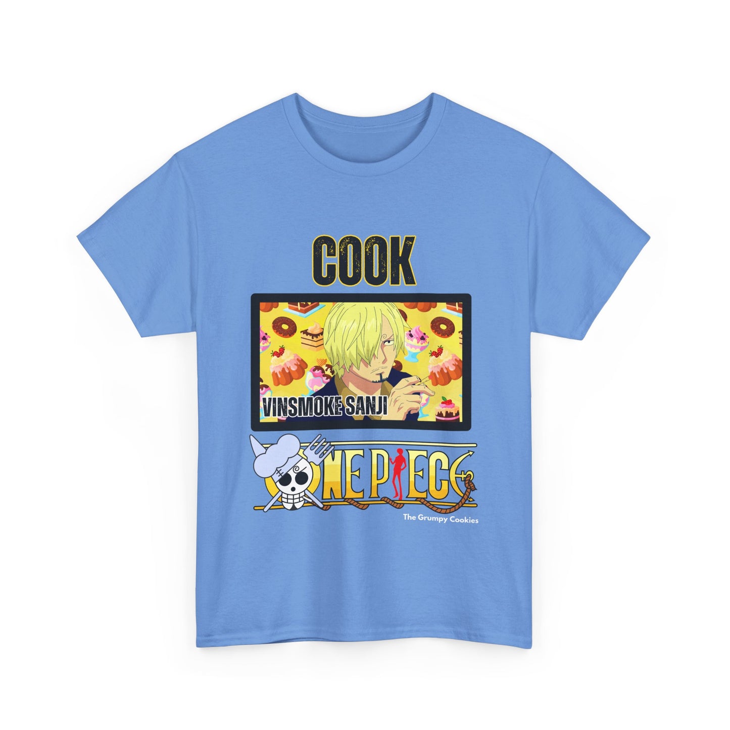 One Piece - Cook Sanji Unisex Heavy Cotton Tee