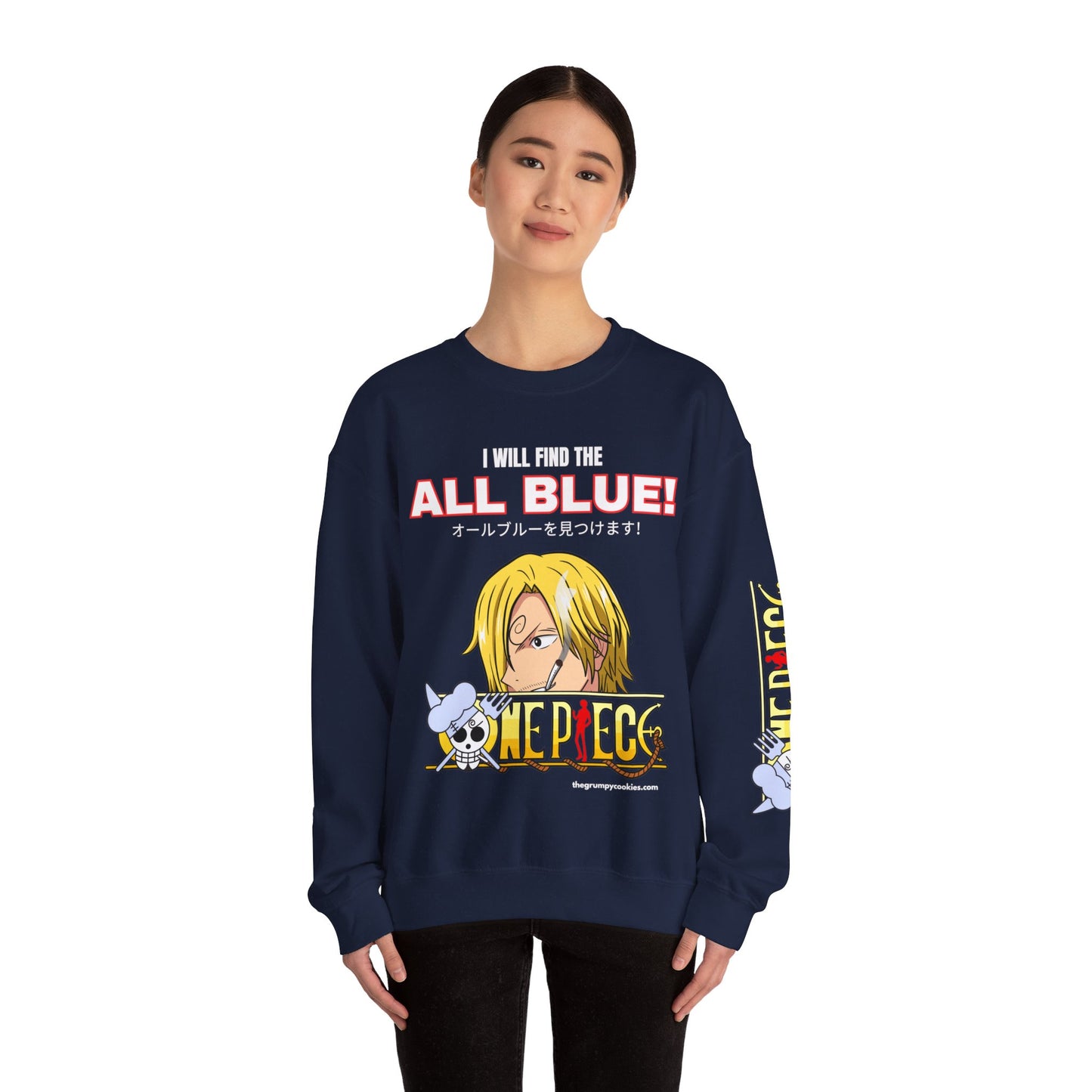 One Piece - Dream Follower Unisex Heavy Blend™ Crewneck Sweatshirt