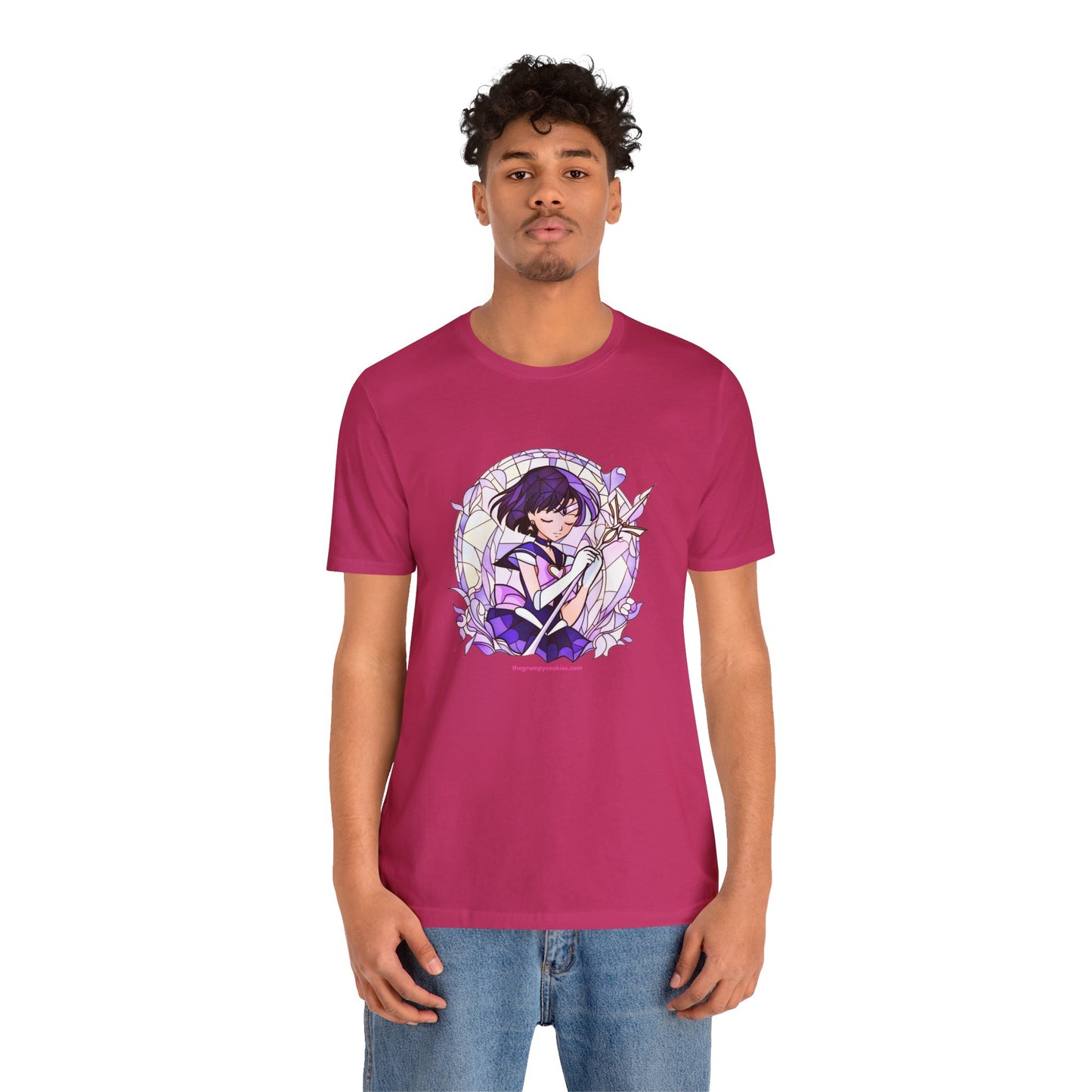 Sailor Moon - Sailor Saturn Jersey Short Sleeve Tee