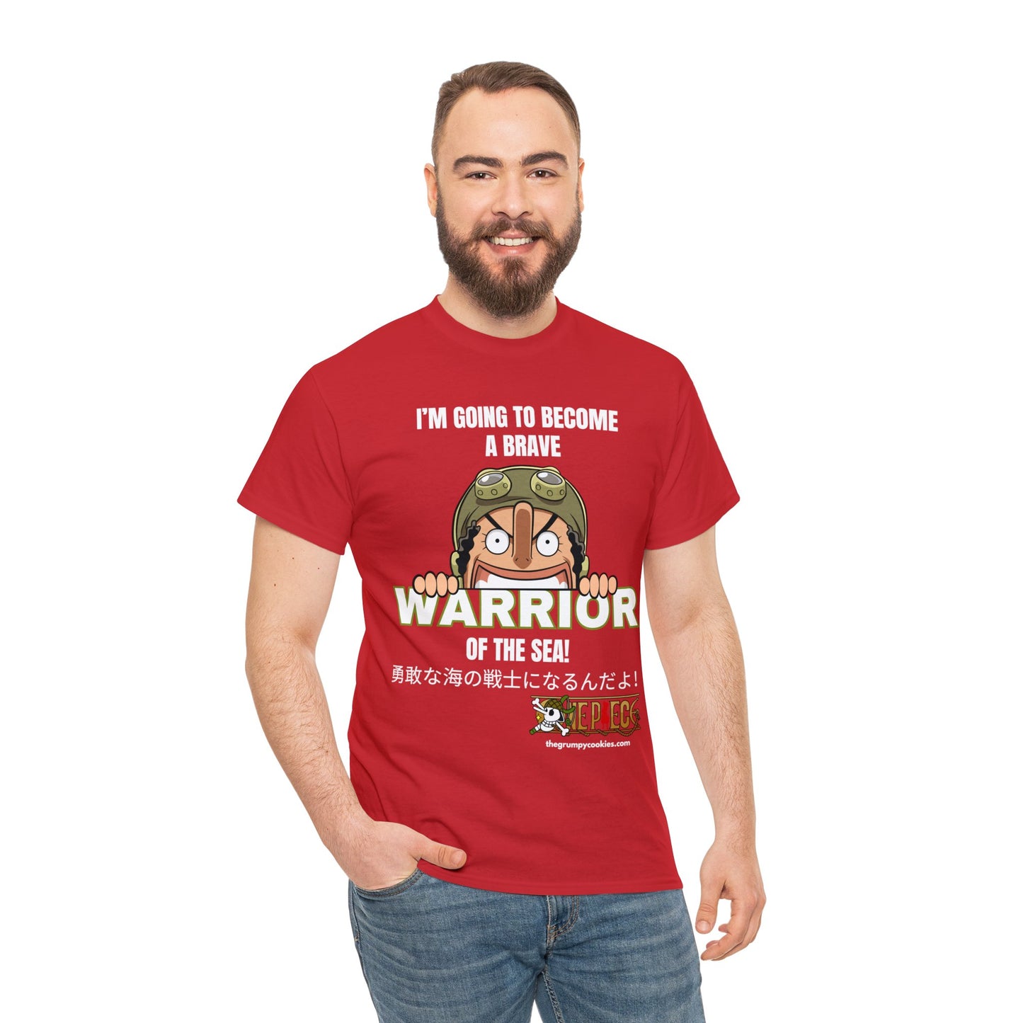 One Piece - Brave Warrior of the Sea Unisex Heavy Cotton Tee