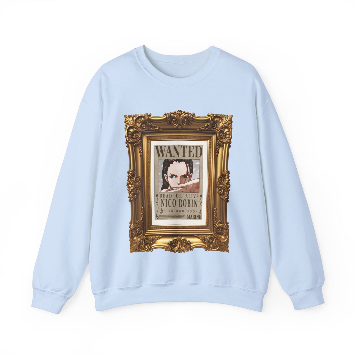 One Piece - Fine Art Robin Unisex Heavy Blend™ Crewneck Sweatshirt