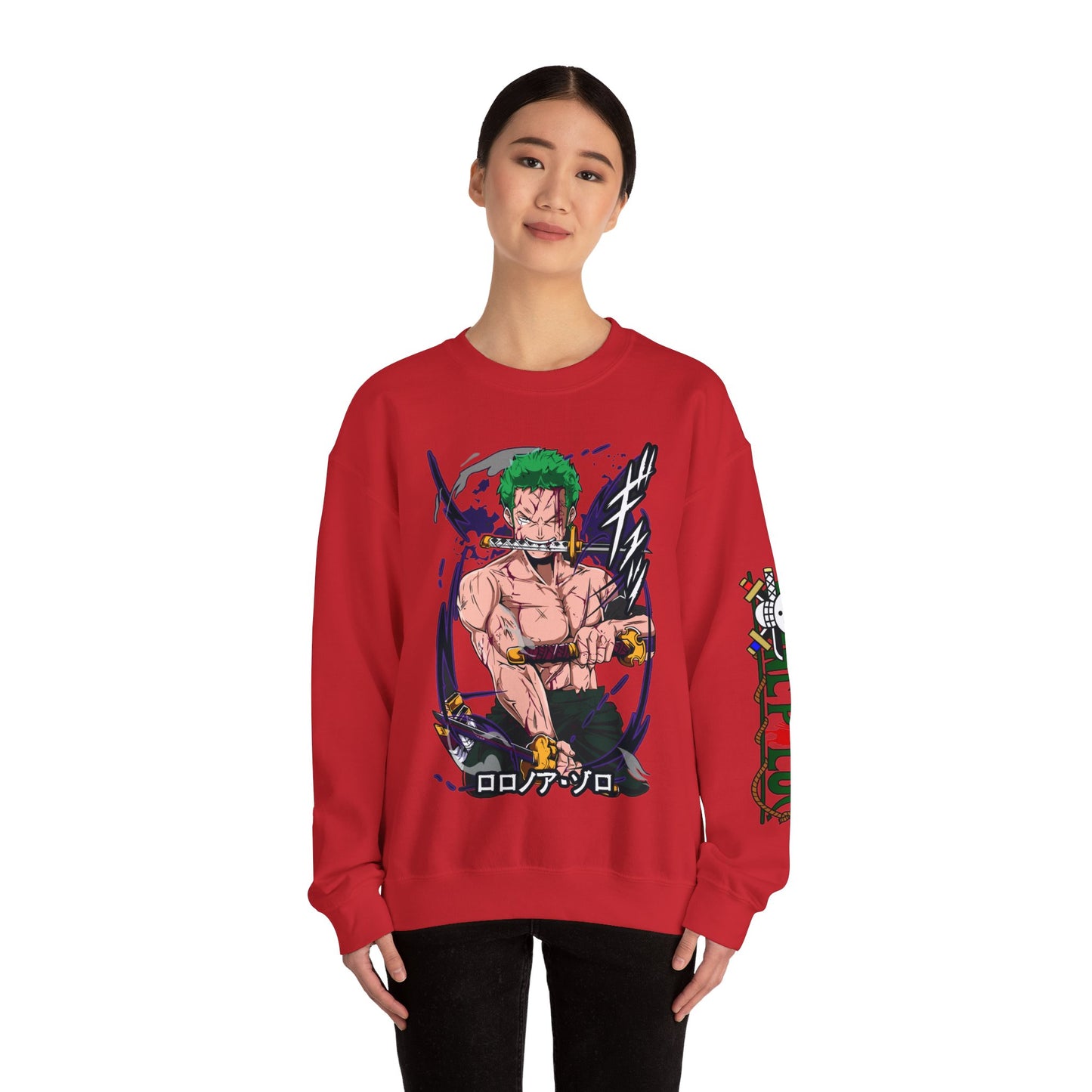 One Piece - Zoro Unisex Heavy Blend™ Crewneck Sweatshirt