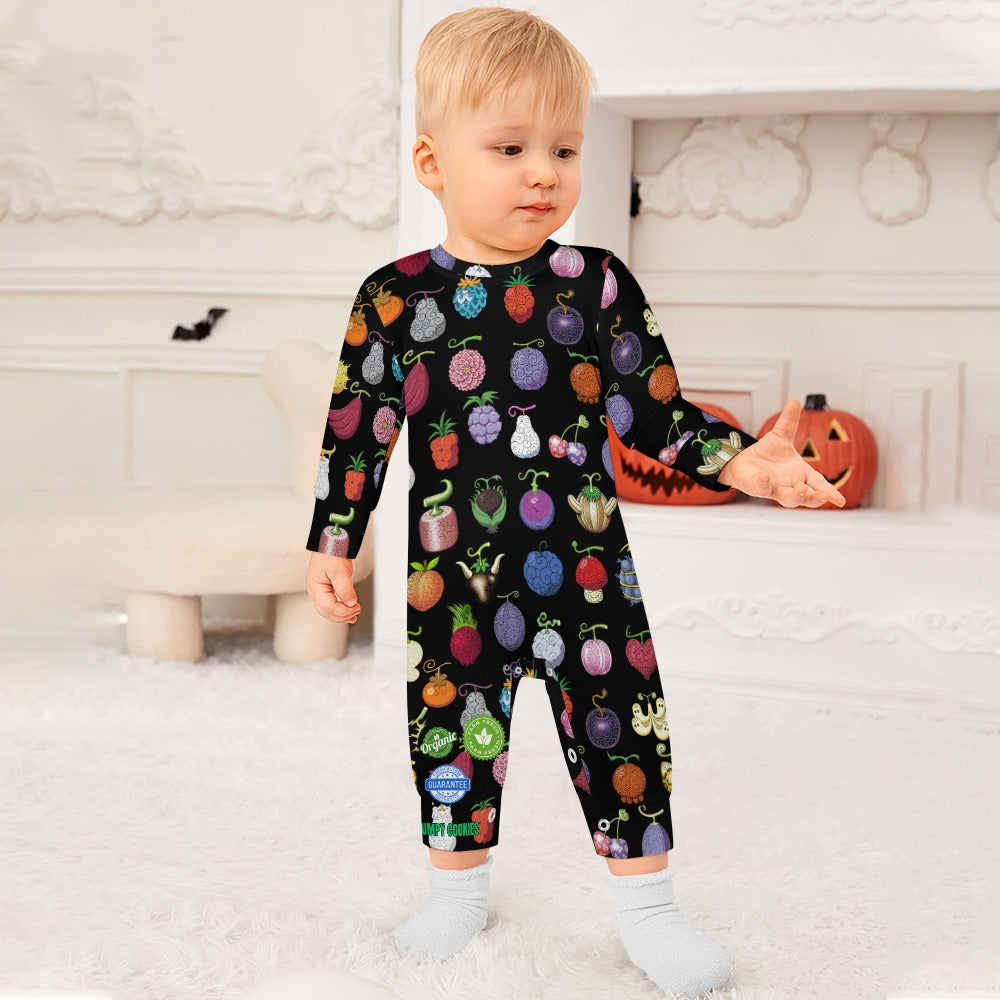 One Piece - Organic Devil Fruit Baby Romper