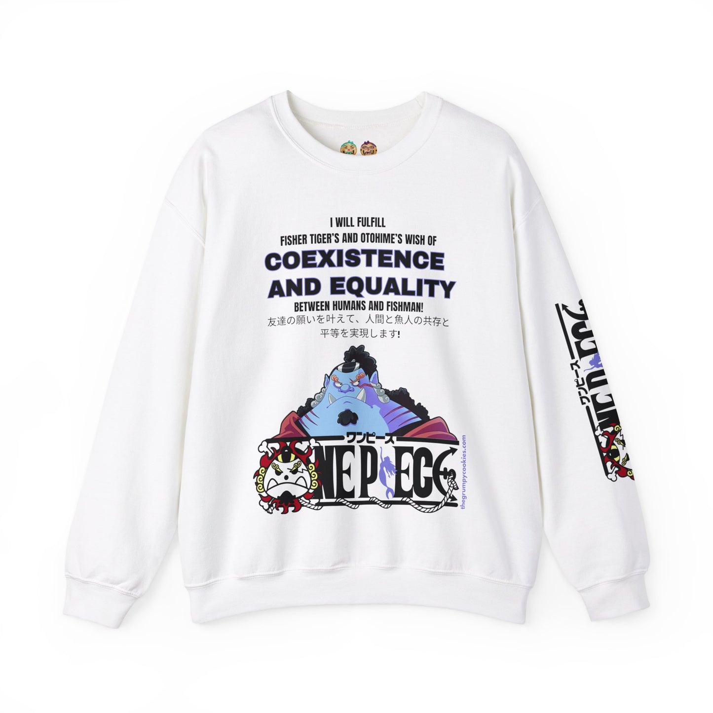 One Piece - Equality Bringer Unisex Heavy Blend™ Crewneck Sweatshirt