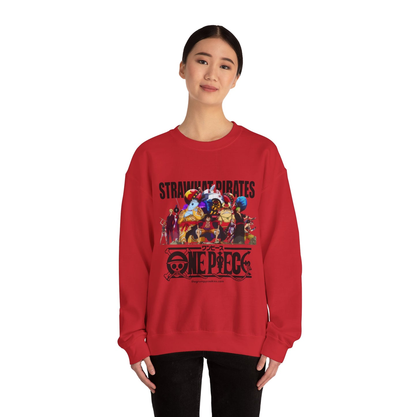 One Piece - Straw Hat Crew Unisex Heavy Blend™ Crewneck Sweatshirt