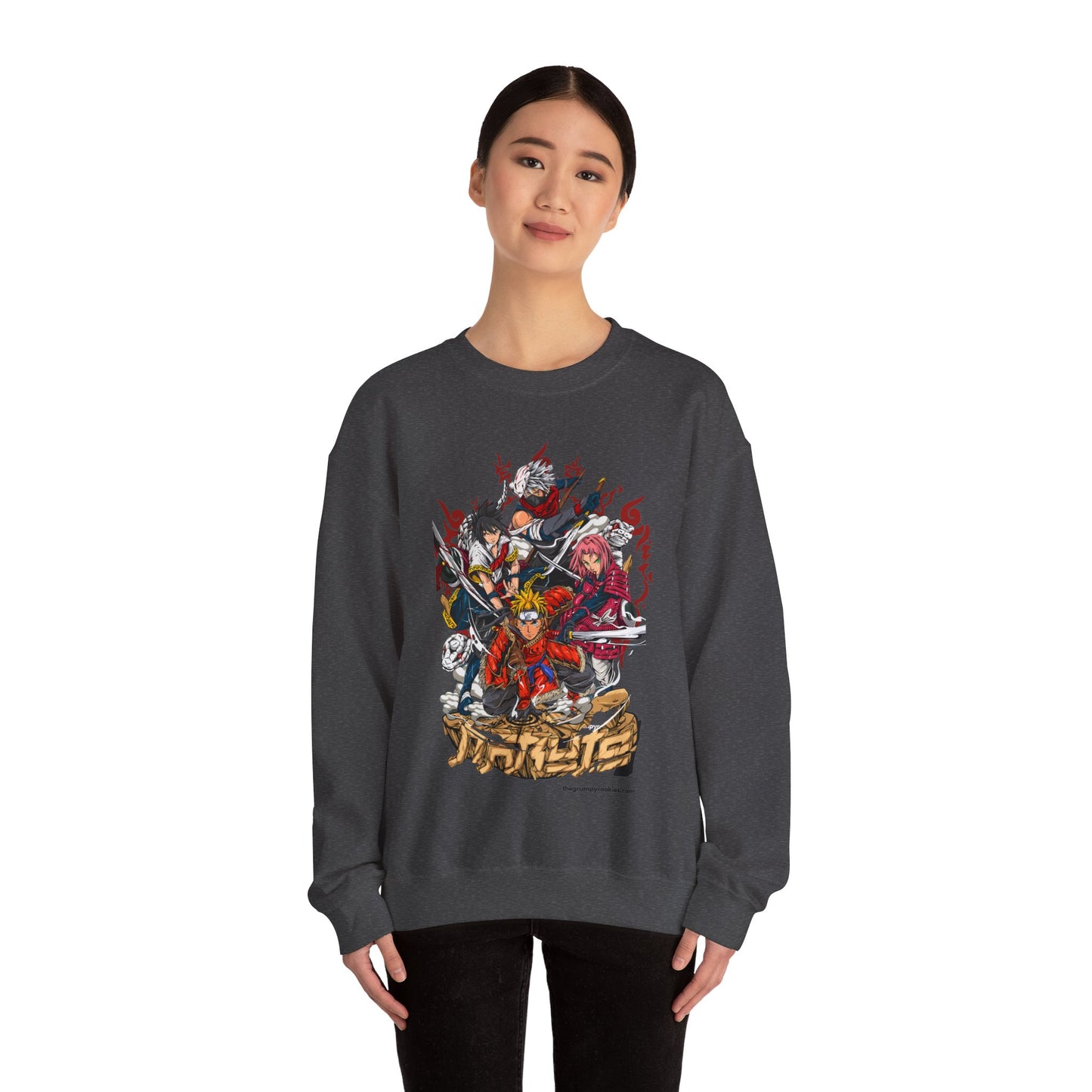 Naruto - Team 7 Unisex Heavy Blend™ Crewneck Sweatshirt
