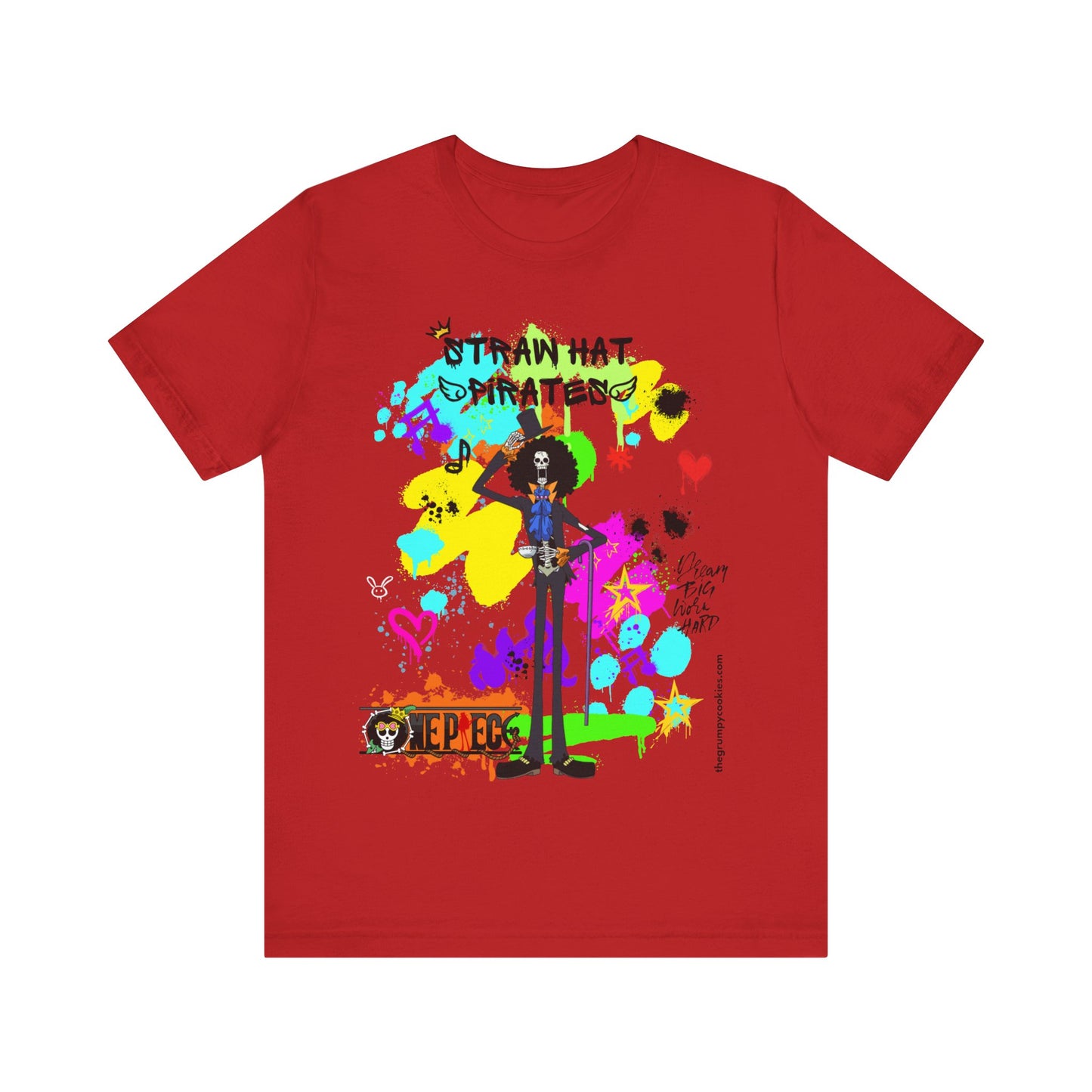 One Piece - Graffiti Brook Unisex Jersey Short Sleeve Tee