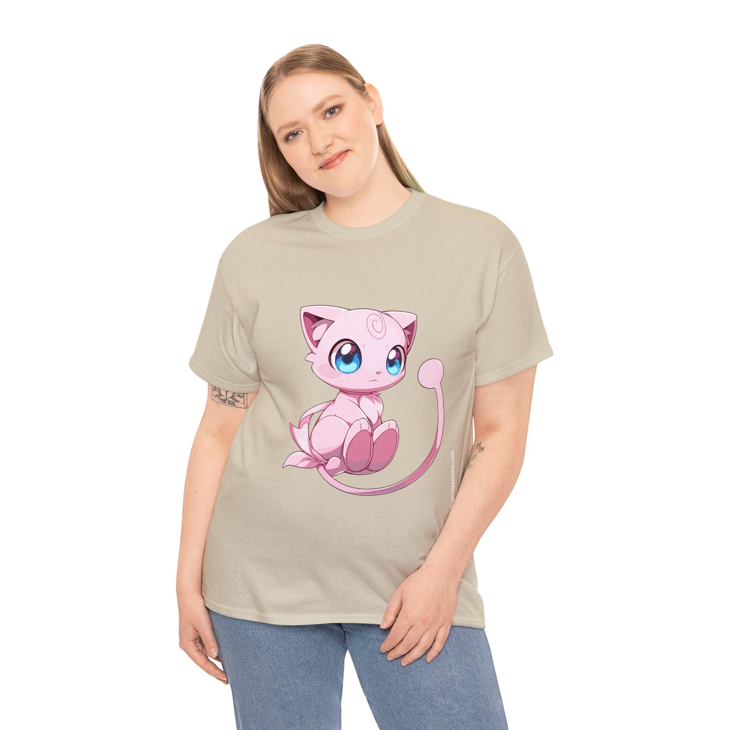 Pokemon - Mew Mew Unisex Heavy Cotton Tee