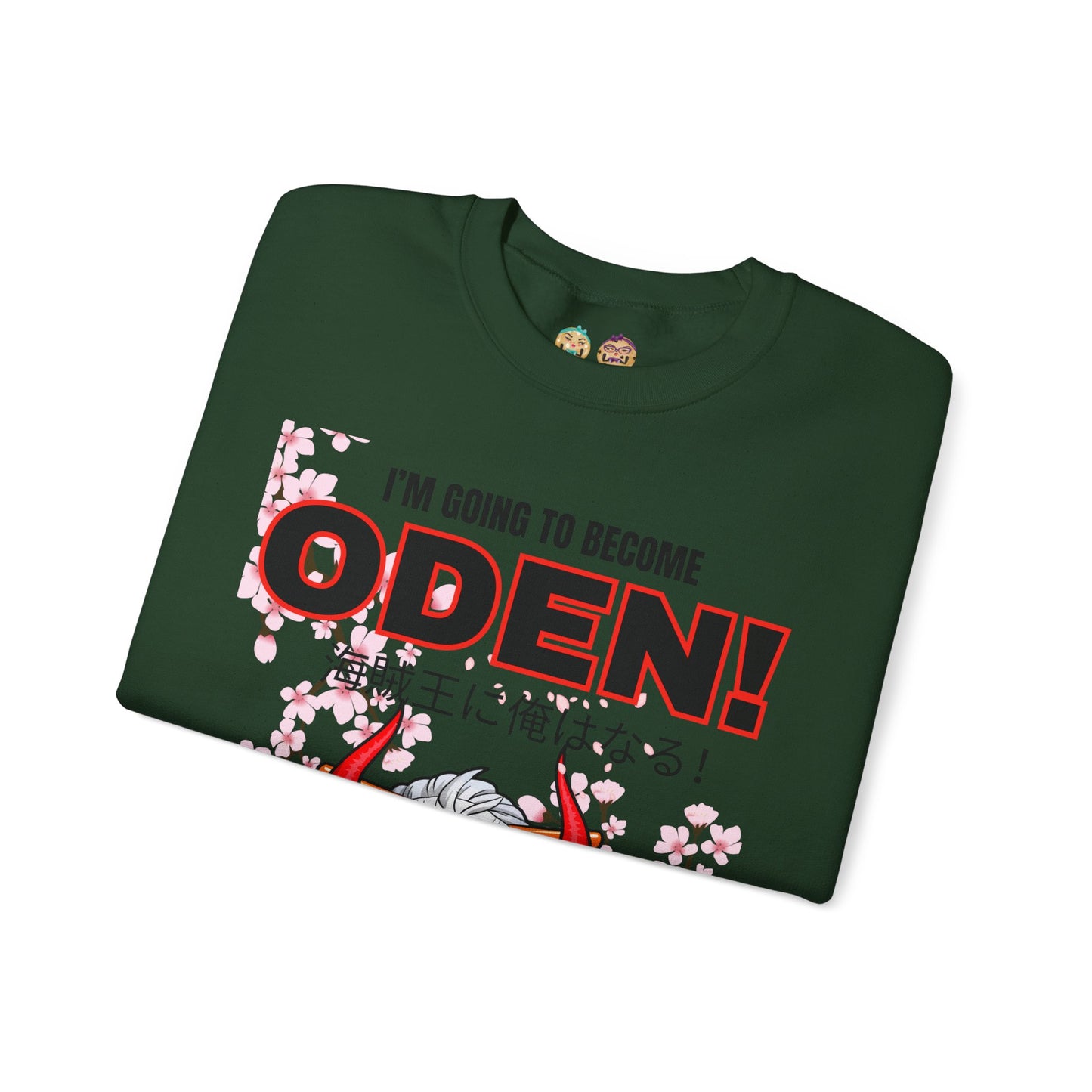 One Piece - I Will Be Oden Unisex Heavy Blend™ Crewneck Sweatshirt