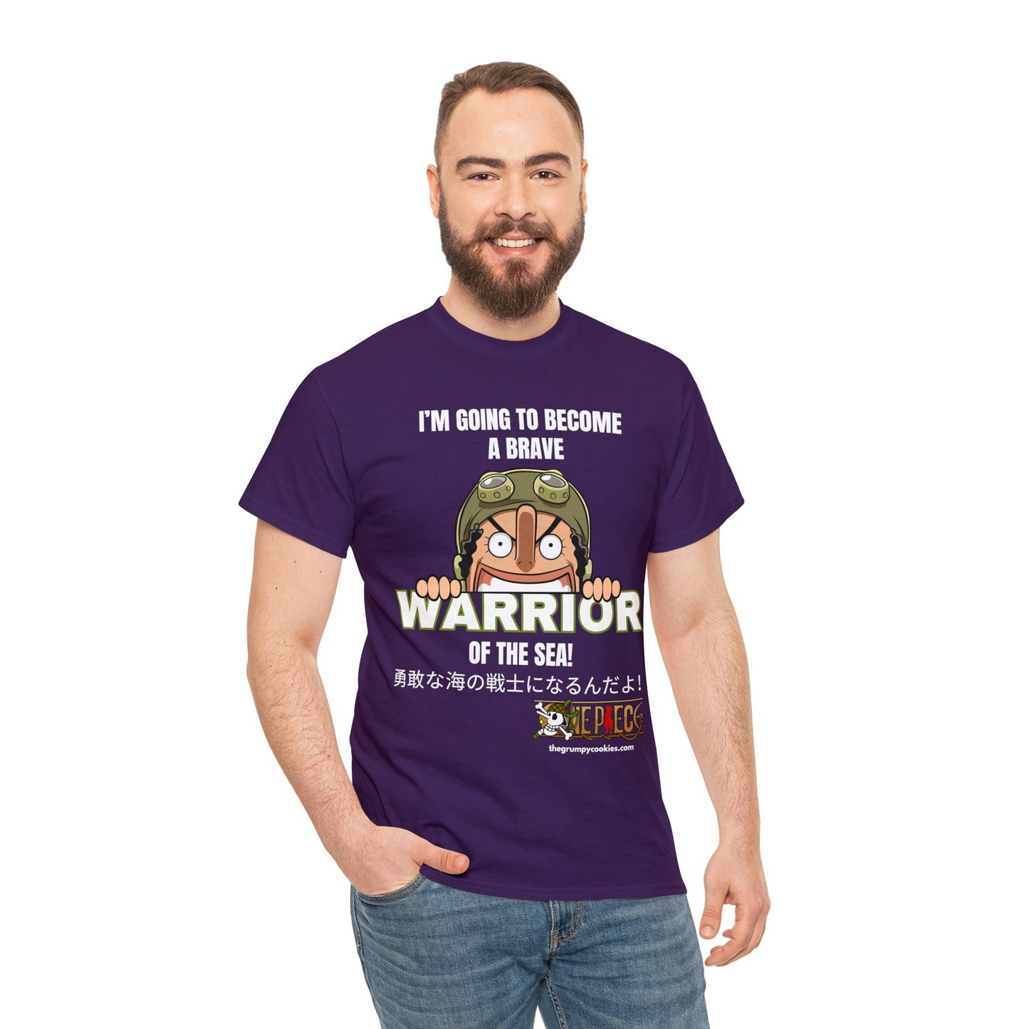 One Piece - Brave Warrior of the Sea Unisex Heavy Cotton Tee