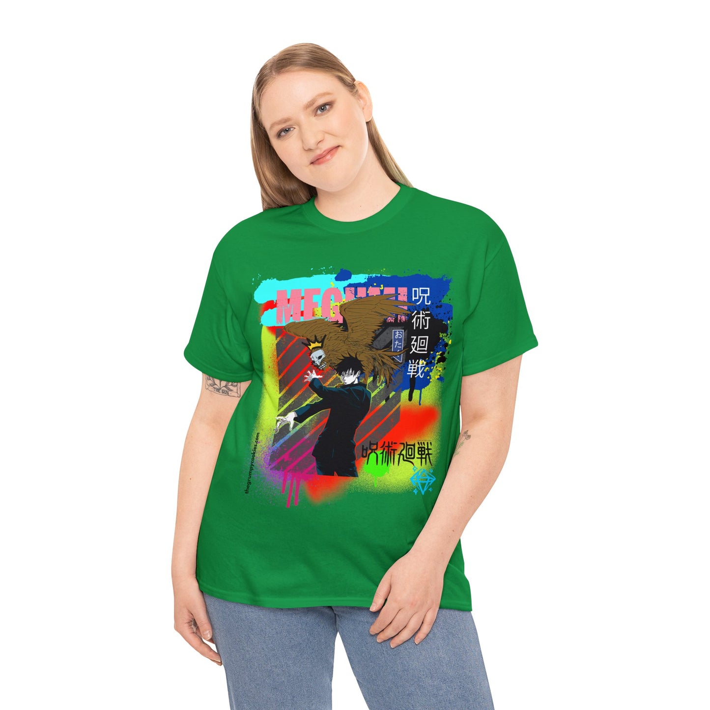Jujutsu Kaisen - Megumi & Nue Unisex Heavy Cotton Tee