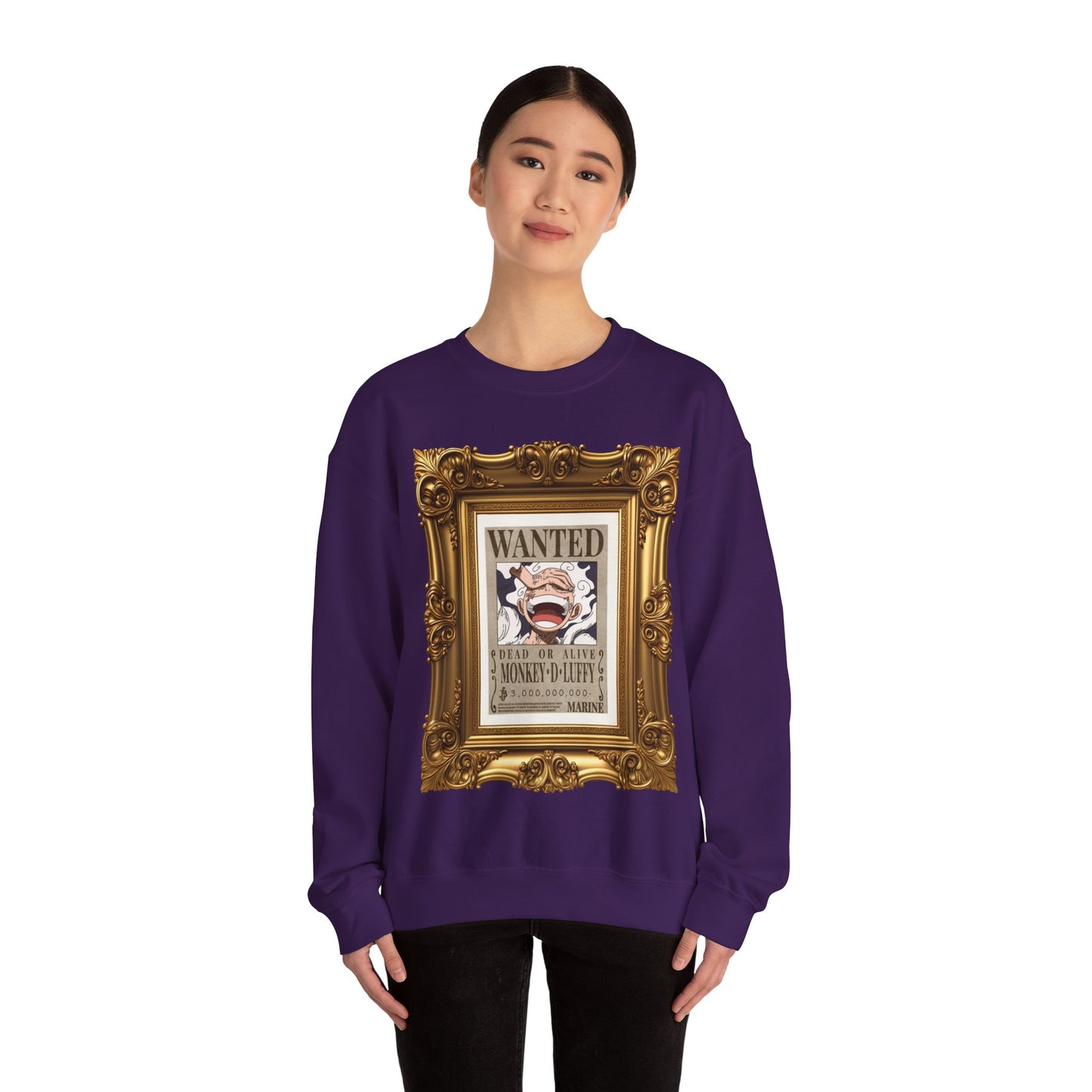One Piece - Fine Art Luffy Unisex Heavy Blend™ Crewneck Sweatshirt