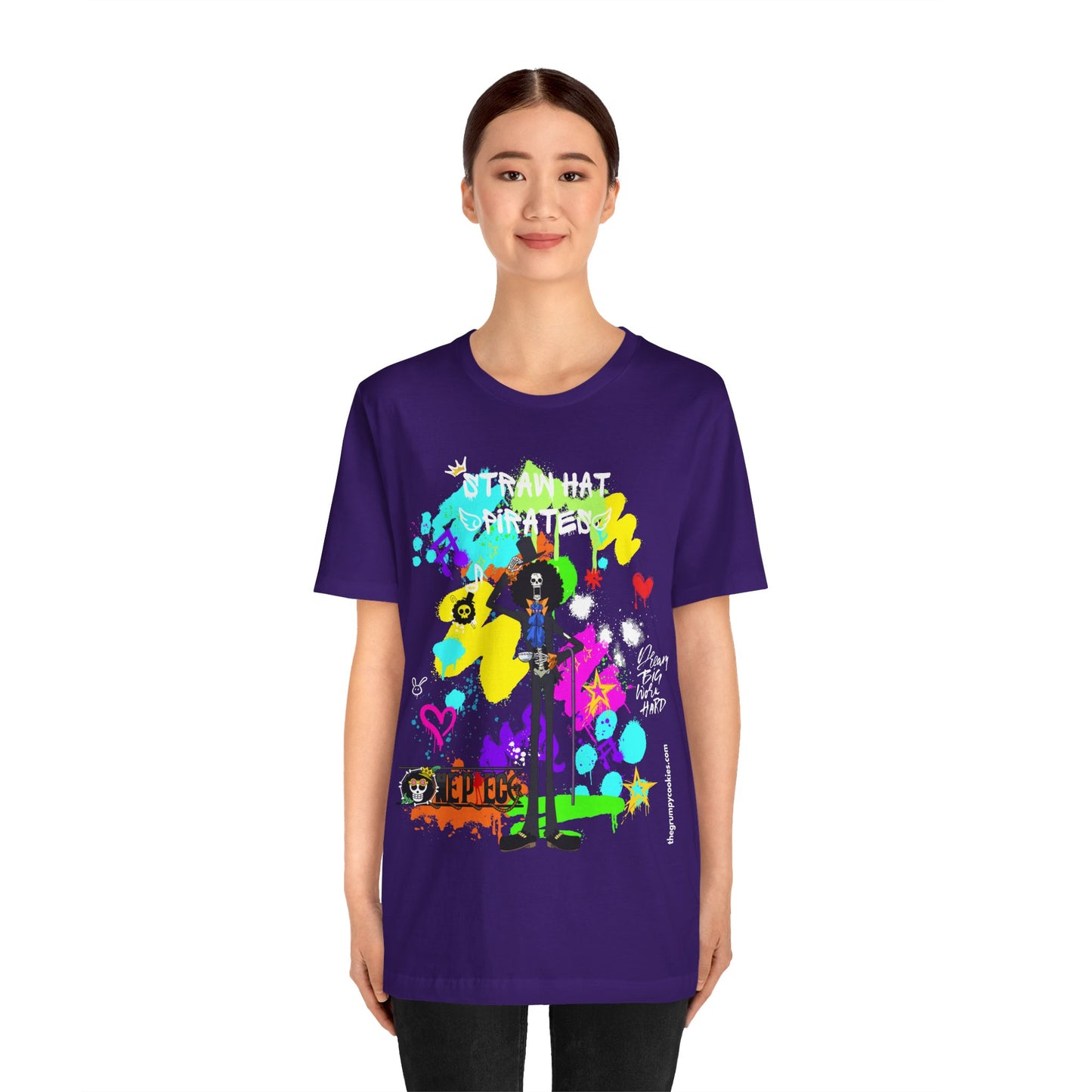 One Piece - Graffiti Brook Unisex Jersey Short Sleeve Tee