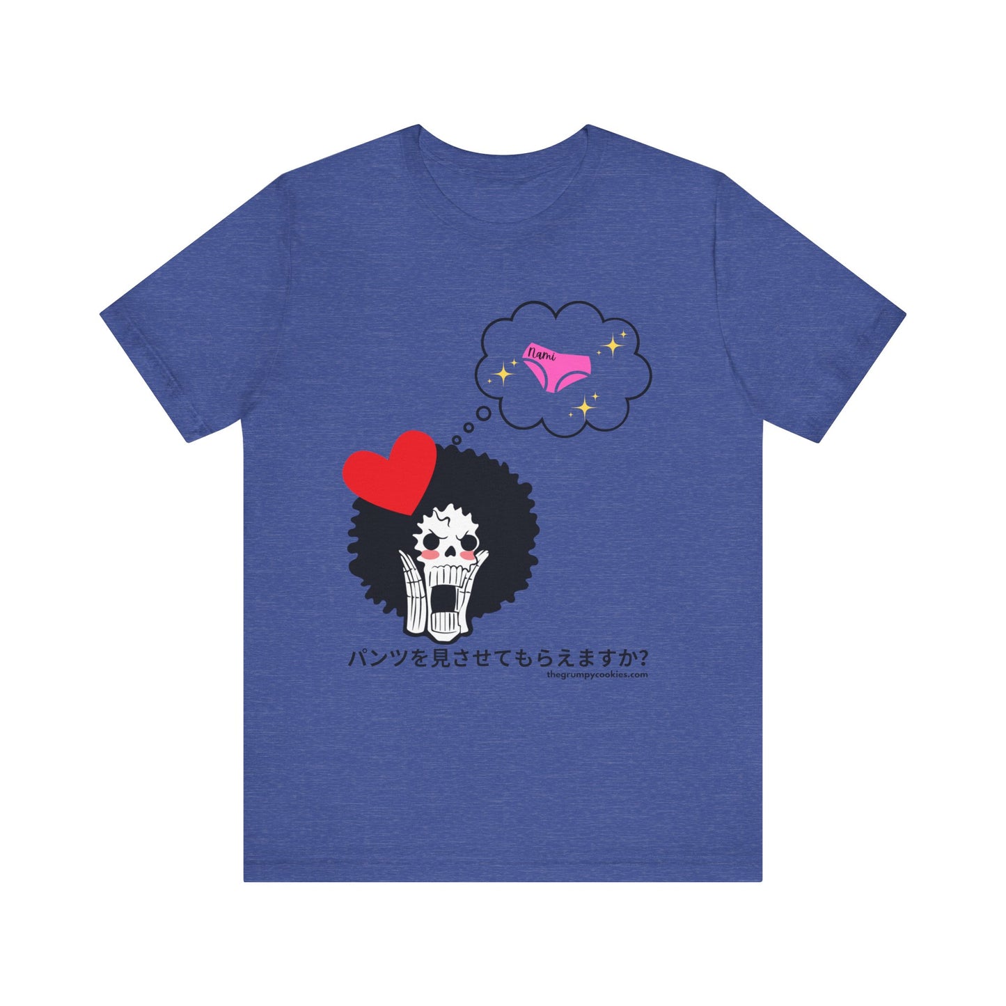 One Piece - Pervy Gentleman Brook Unisex Jersey Short Sleeve Tee