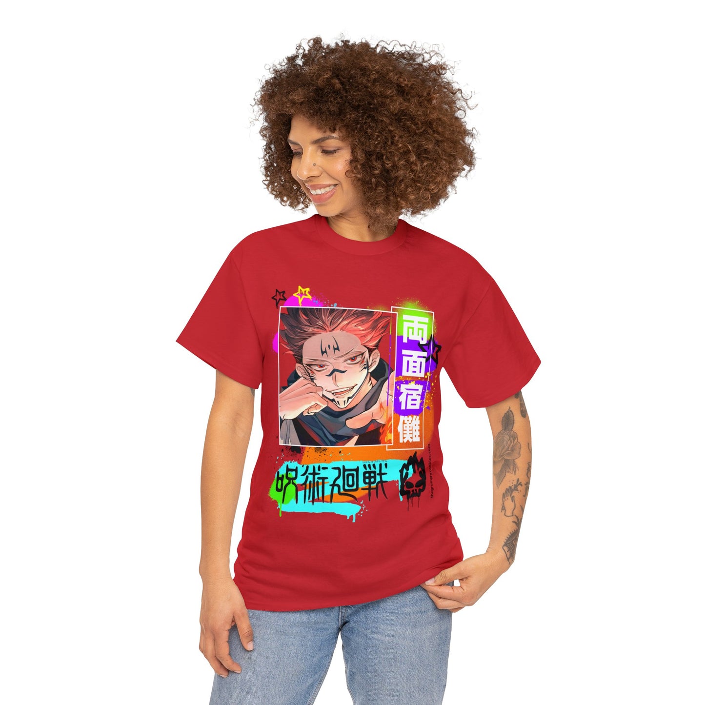 Jujutsu Kaisen - Sakuna being. . . Sakuna Unisex Heavy Cotton Tee