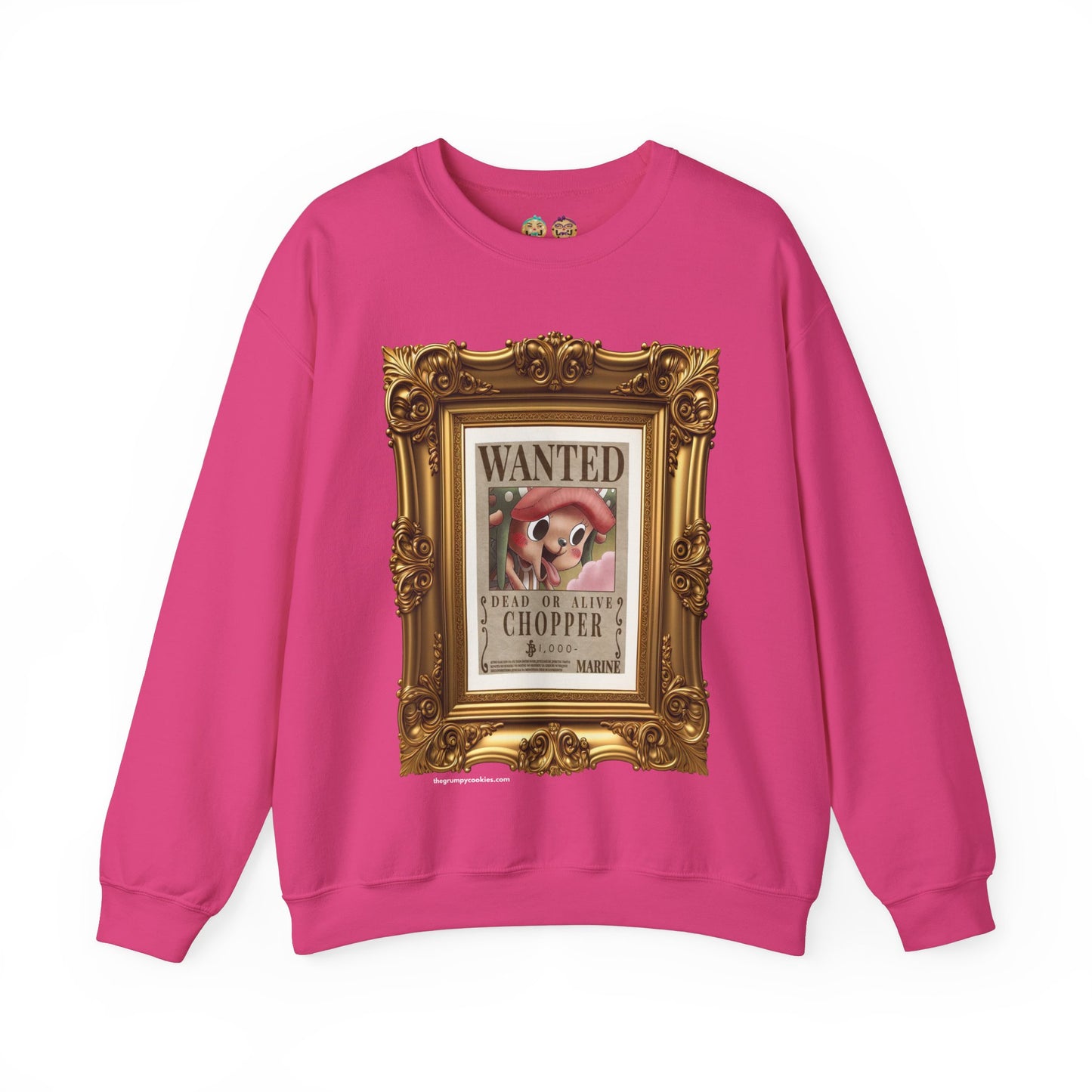 One Piece - Fine Art Chopper Unisex Heavy Blend™ Crewneck Sweatshirt