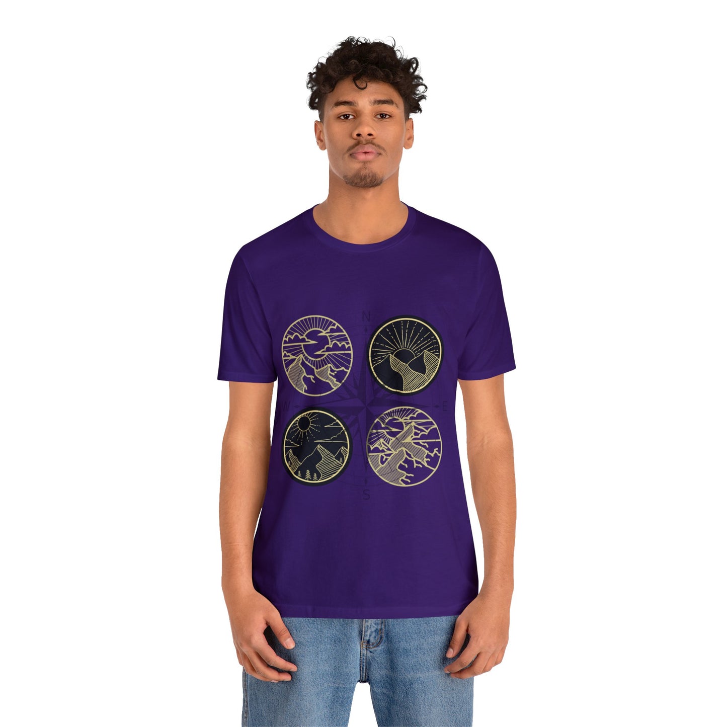 The Grumpy Cookies - Compass Short Sleeve Tee