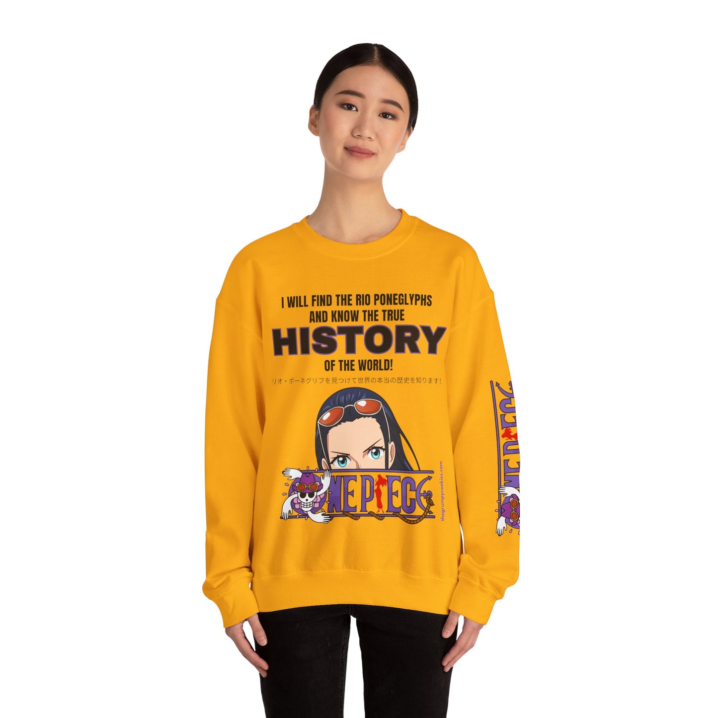 One Piece - World's Greatest Archeologist Unisex Heavy Blend™ Crewneck Sweatshirt