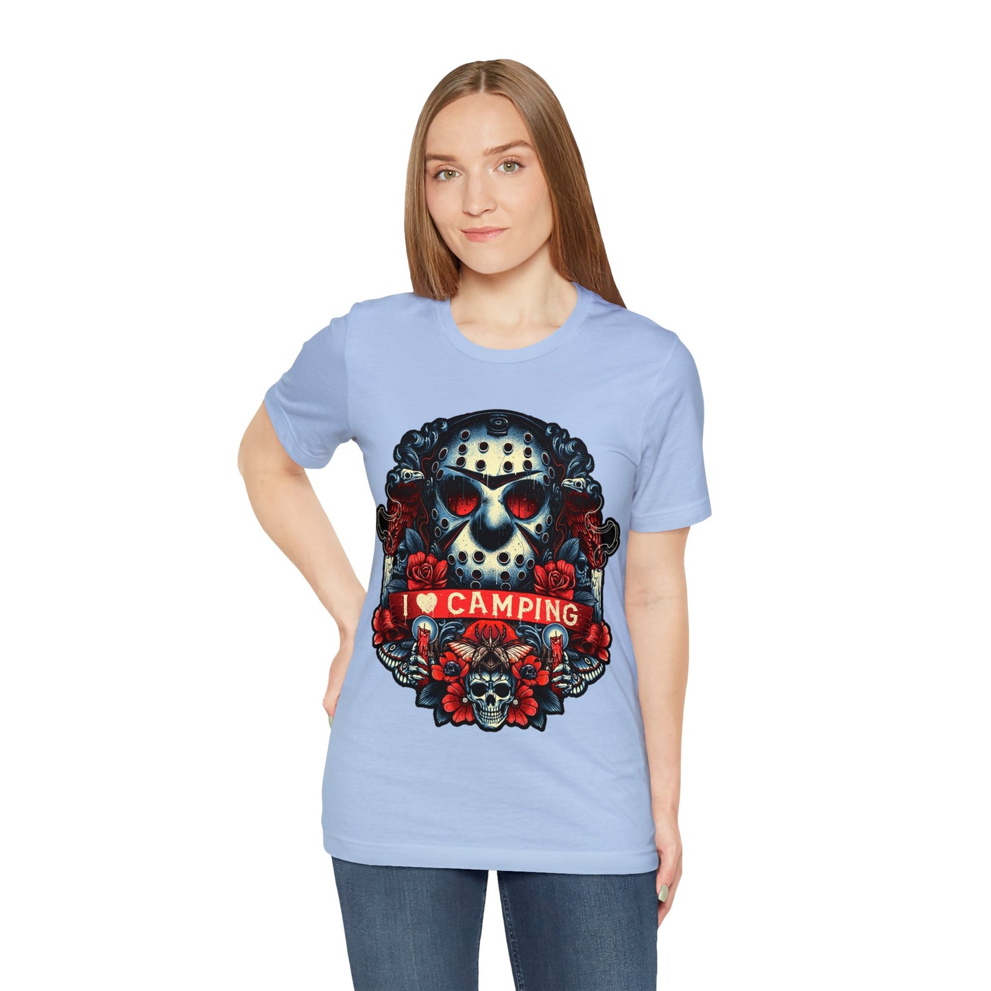 Friday the 13th - I Heart Camping Short Sleeve Tee