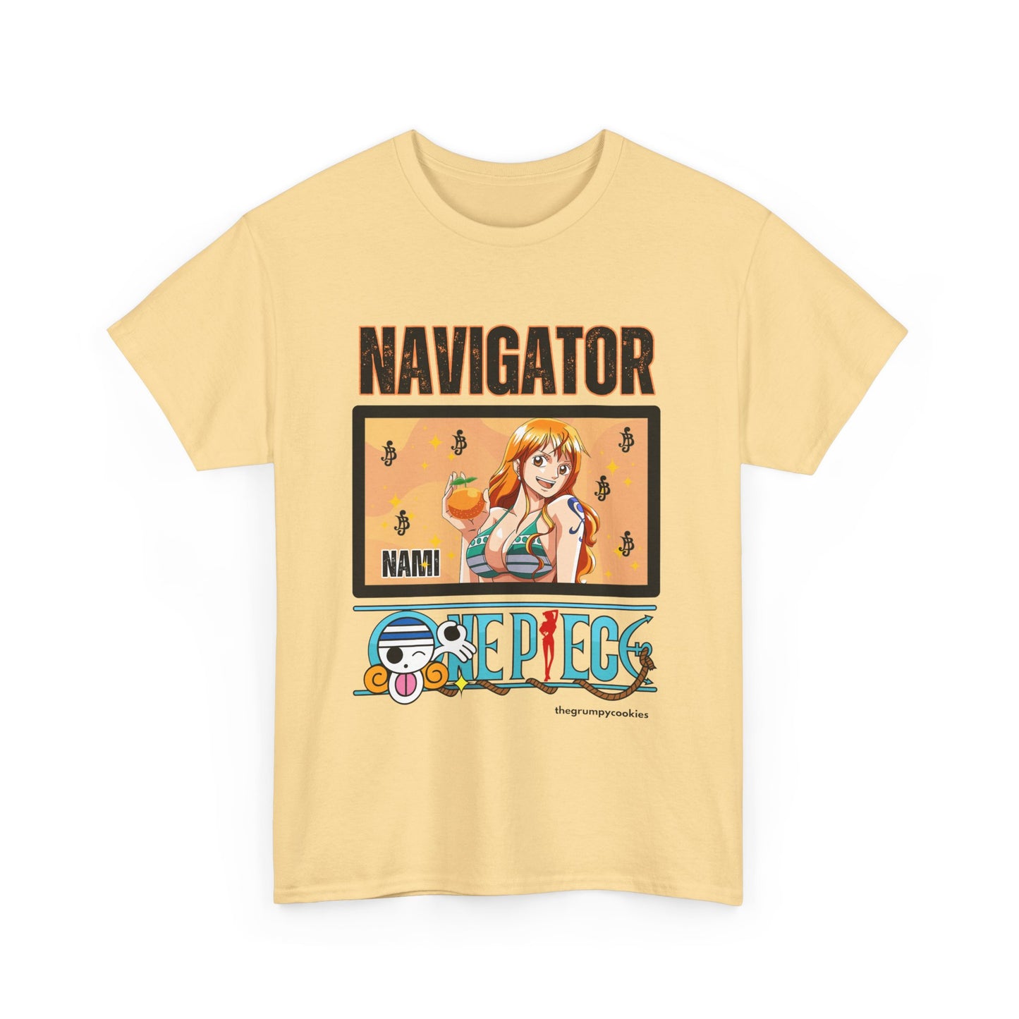 One Piece - Navigator Nami Unisex Heavy Cotton Tee