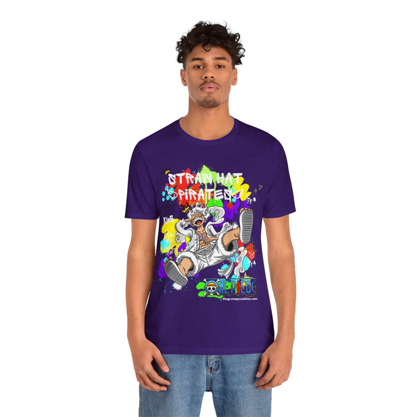 One Piece - Graffiti Luffy Unisex Jersey Short Sleeve Tee