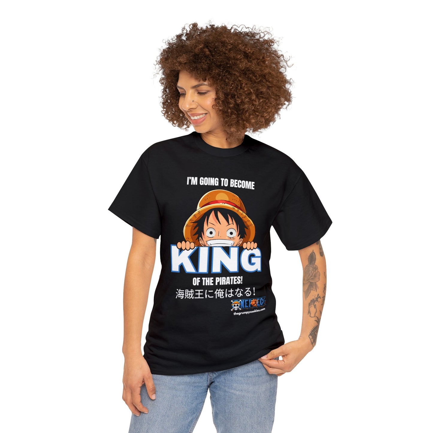 One Piece - King of the Pirates Unisex Heavy Cotton Tee